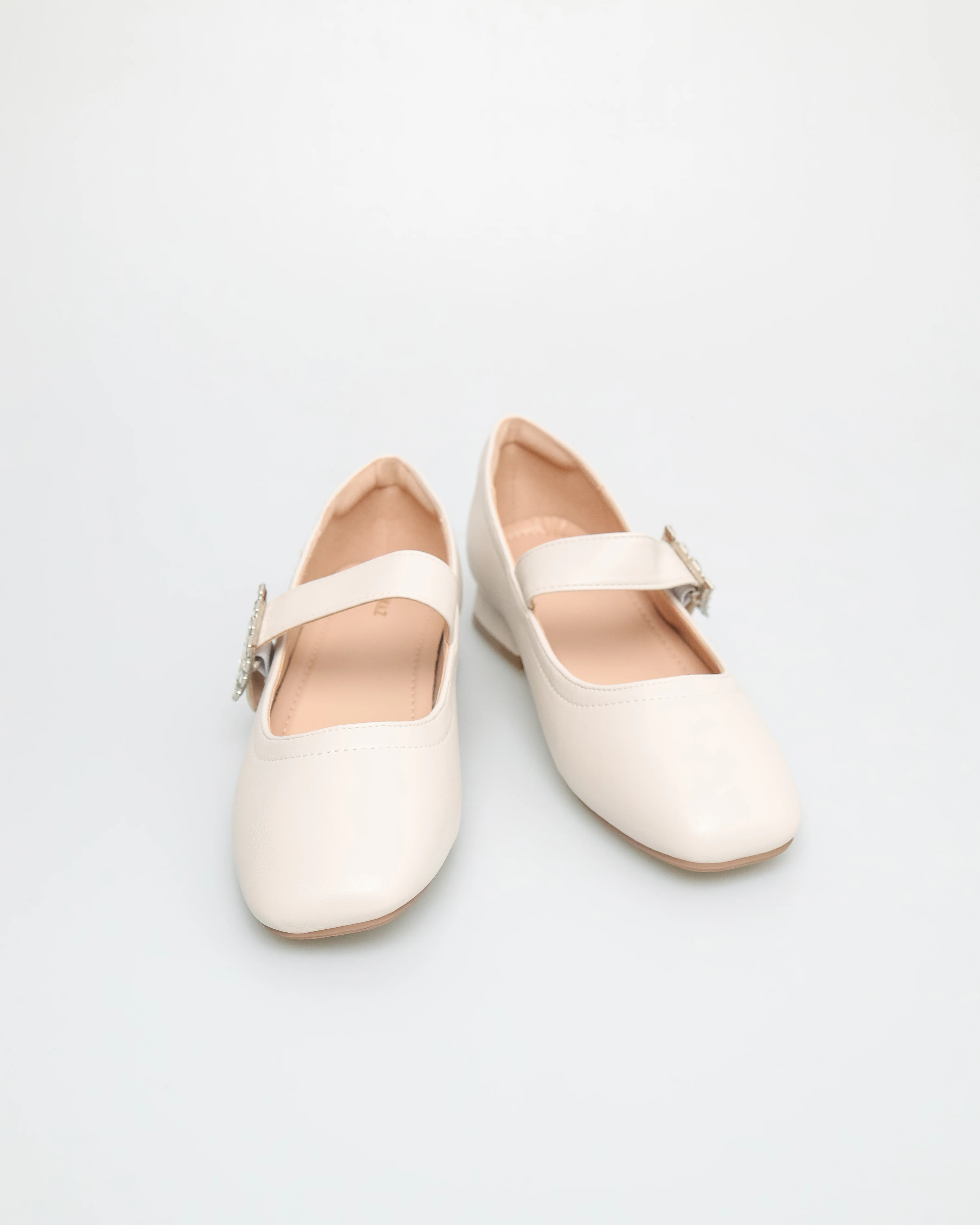 Tomaz NN303 Ladies Ballerina Buckle Low Heels - Image 6