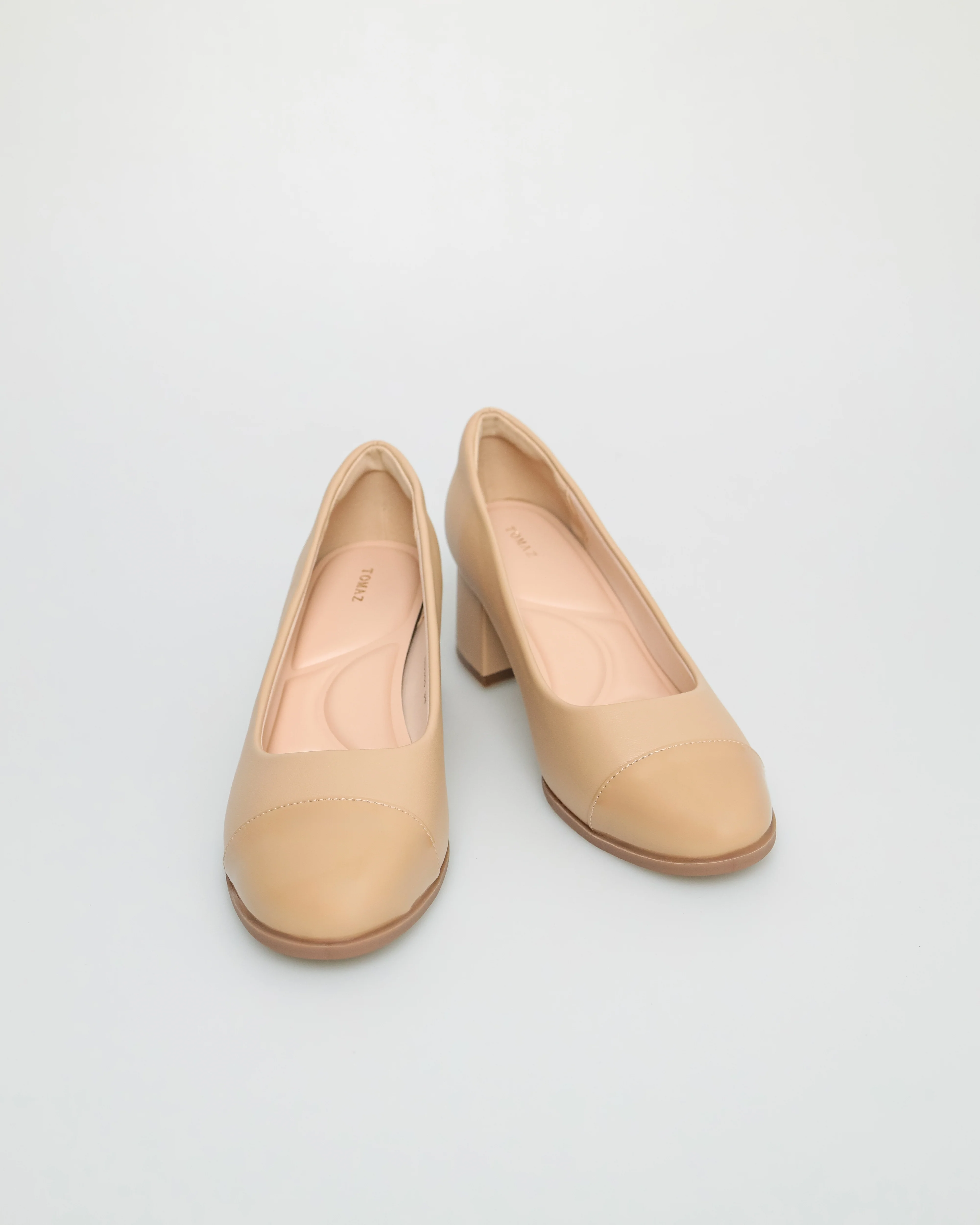 Tomaz NN305 Ladies Glossy Point Formal Heels - Image 2