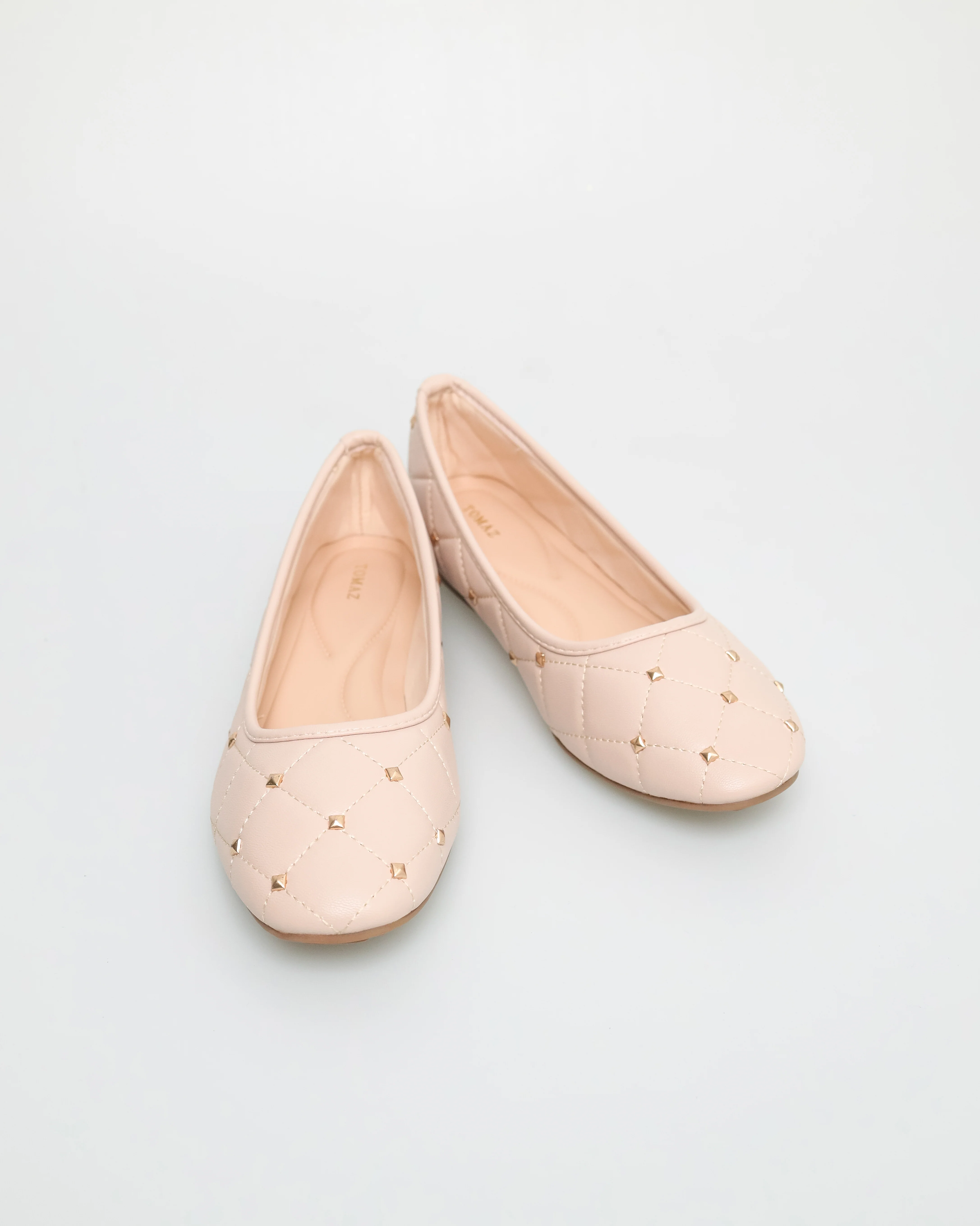 Tomaz NN336 Ladies Quilted Flats - Image 2