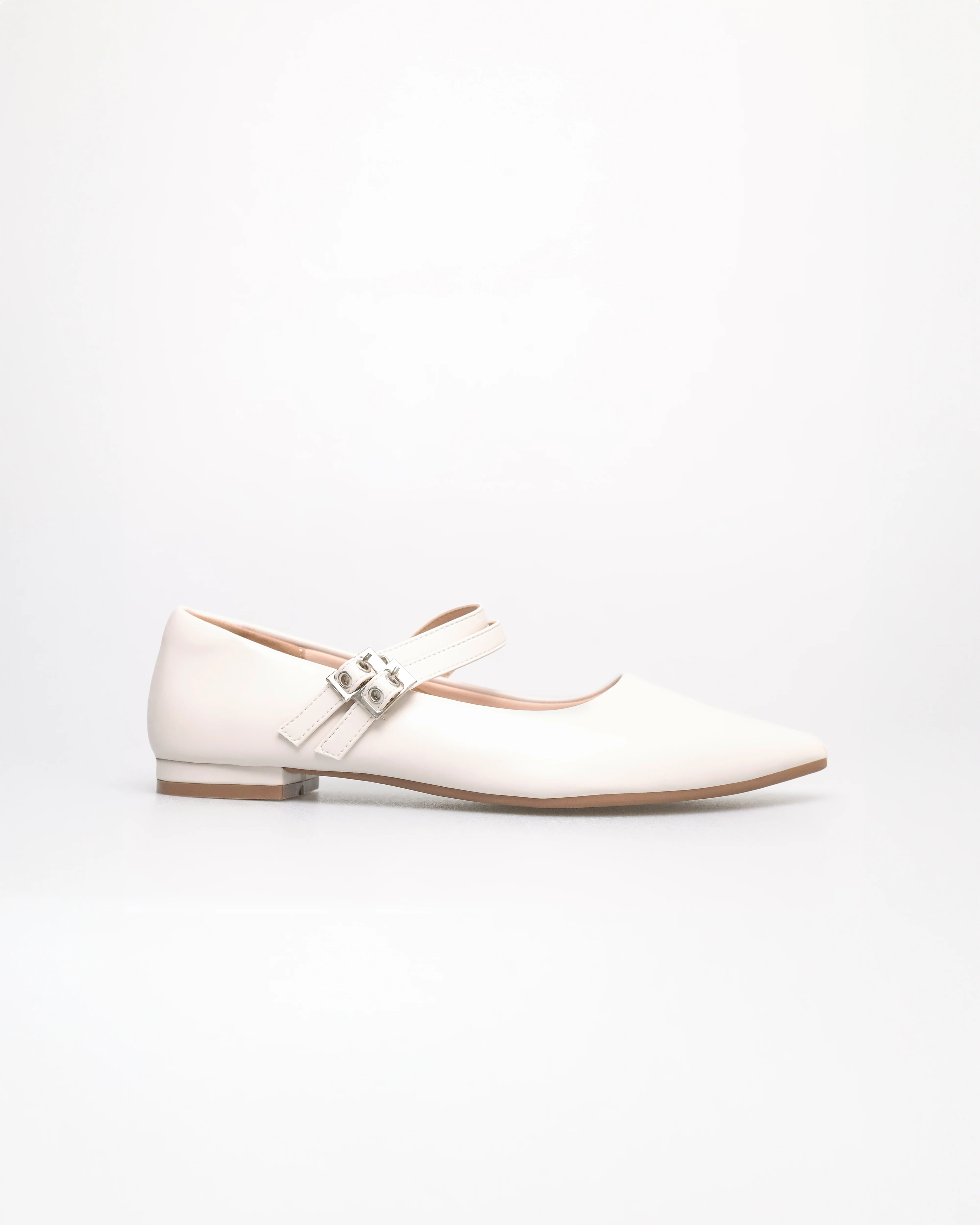 Tomaz NN361 Ladies Ballerina Buckle Flats