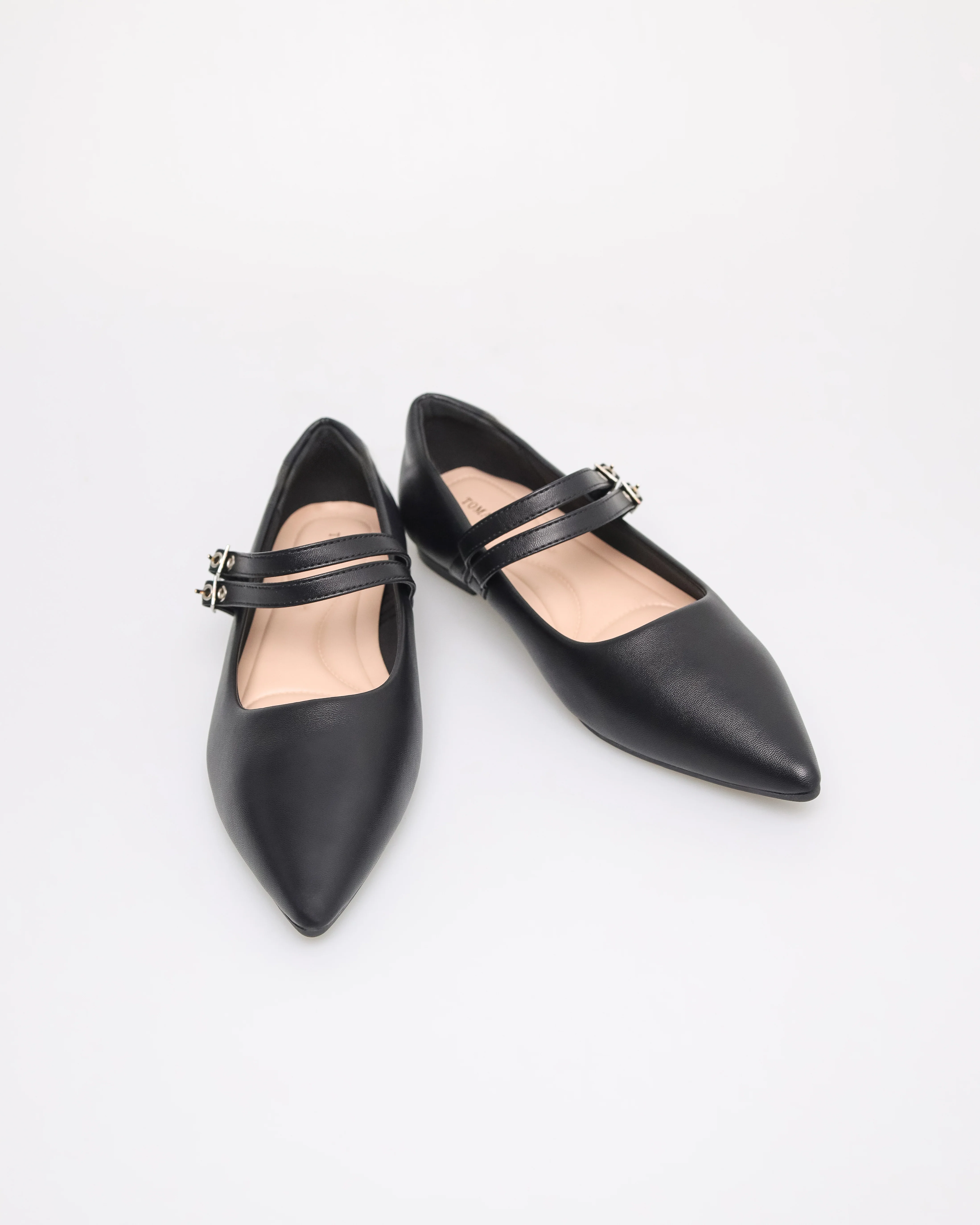 Tomaz NN361 Ladies Ballerina Buckle Flats - Image 10
