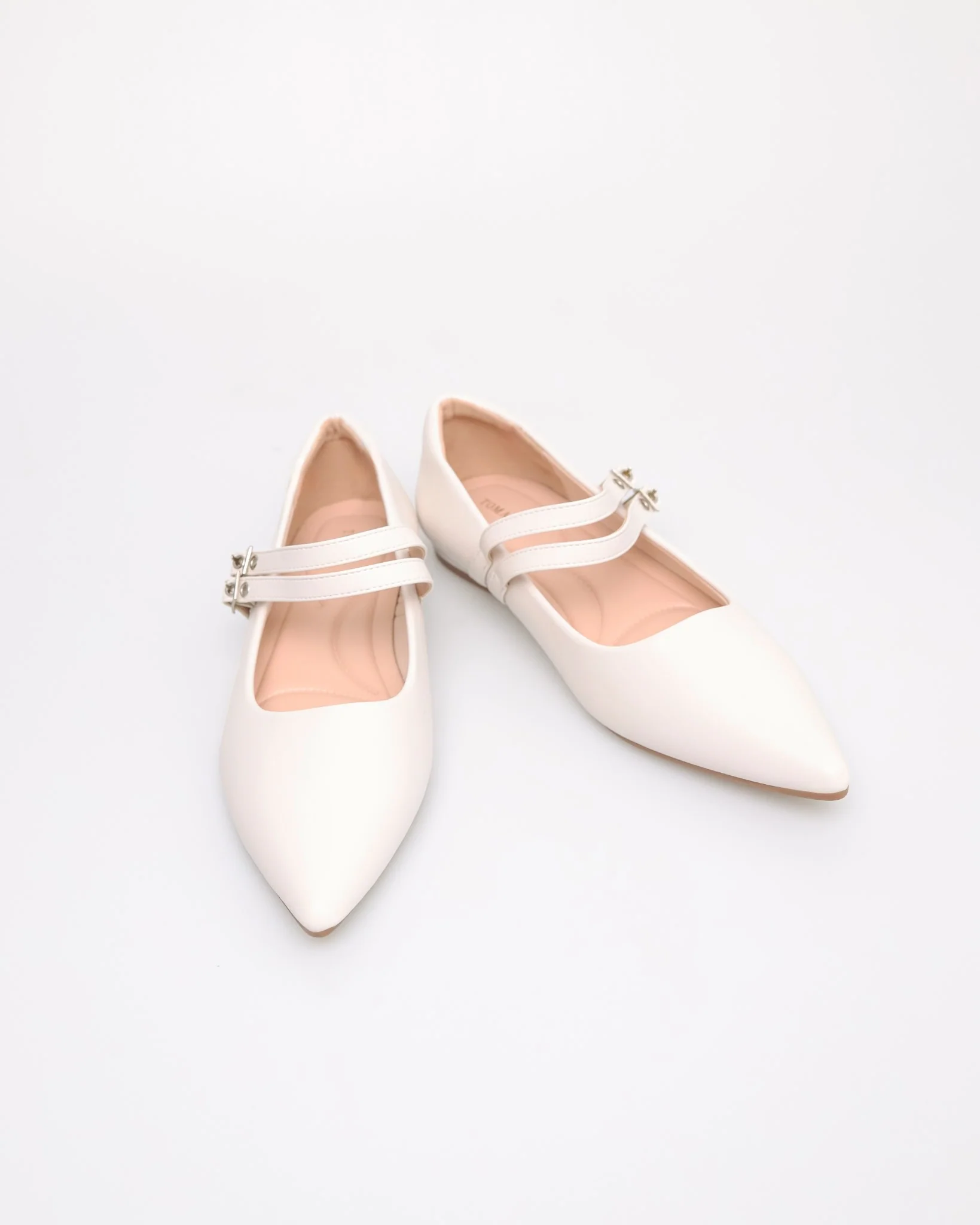 Tomaz NN361 Ladies Ballerina Buckle Flats - Image 2