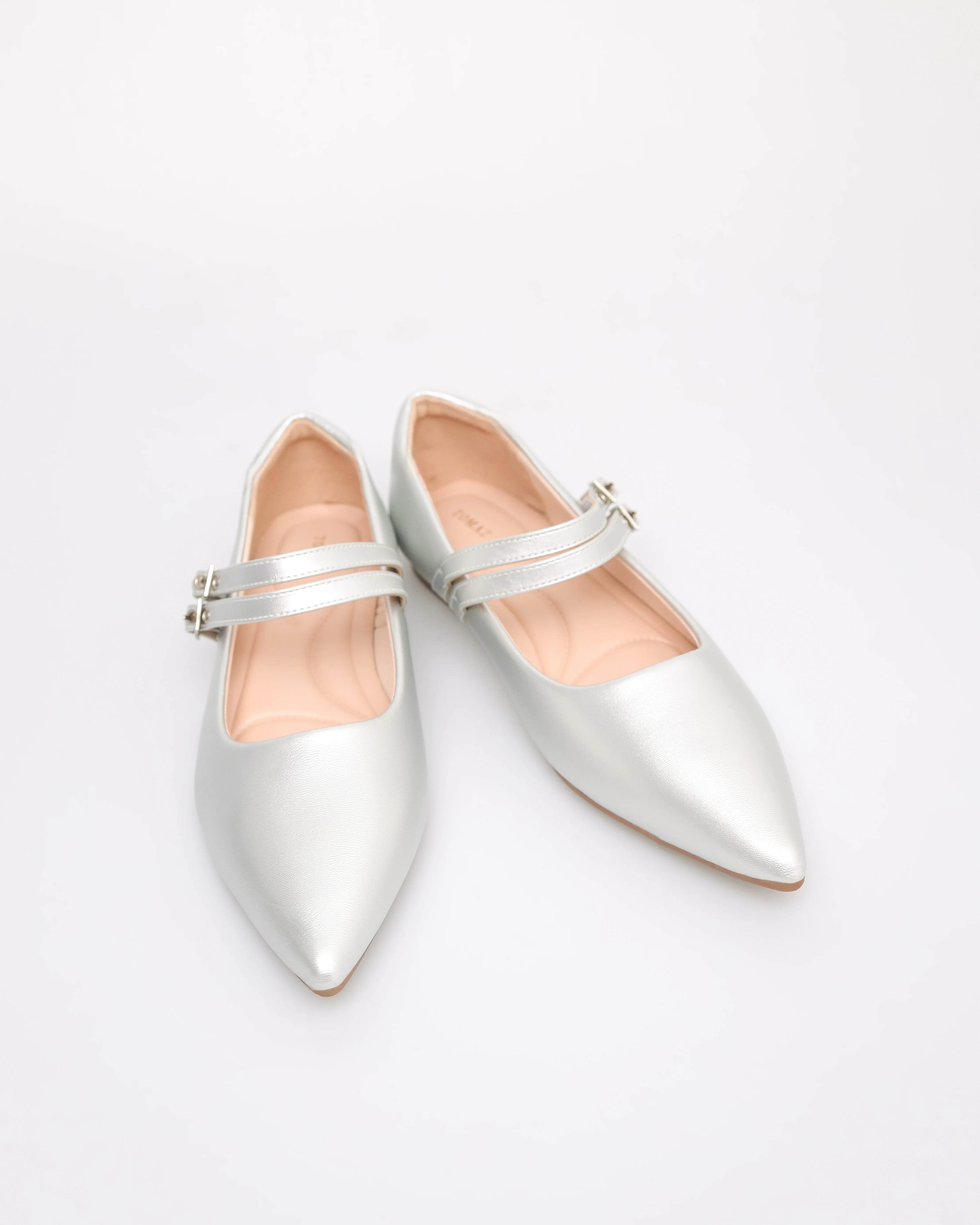 Tomaz NN361 Ladies Ballerina Buckle Flats - Image 6