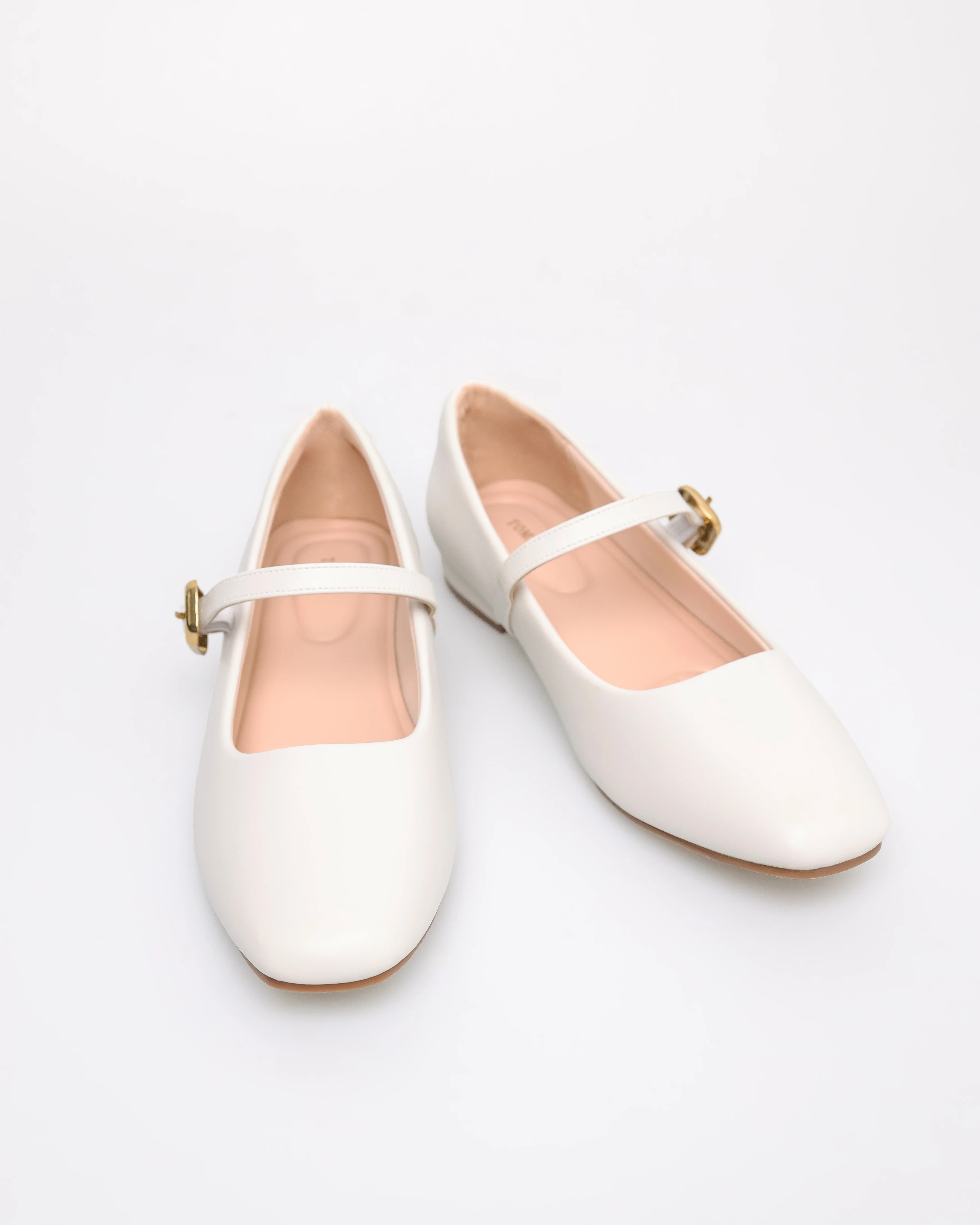 Tomaz NN364 Ladies Buckle Flats - Image 2