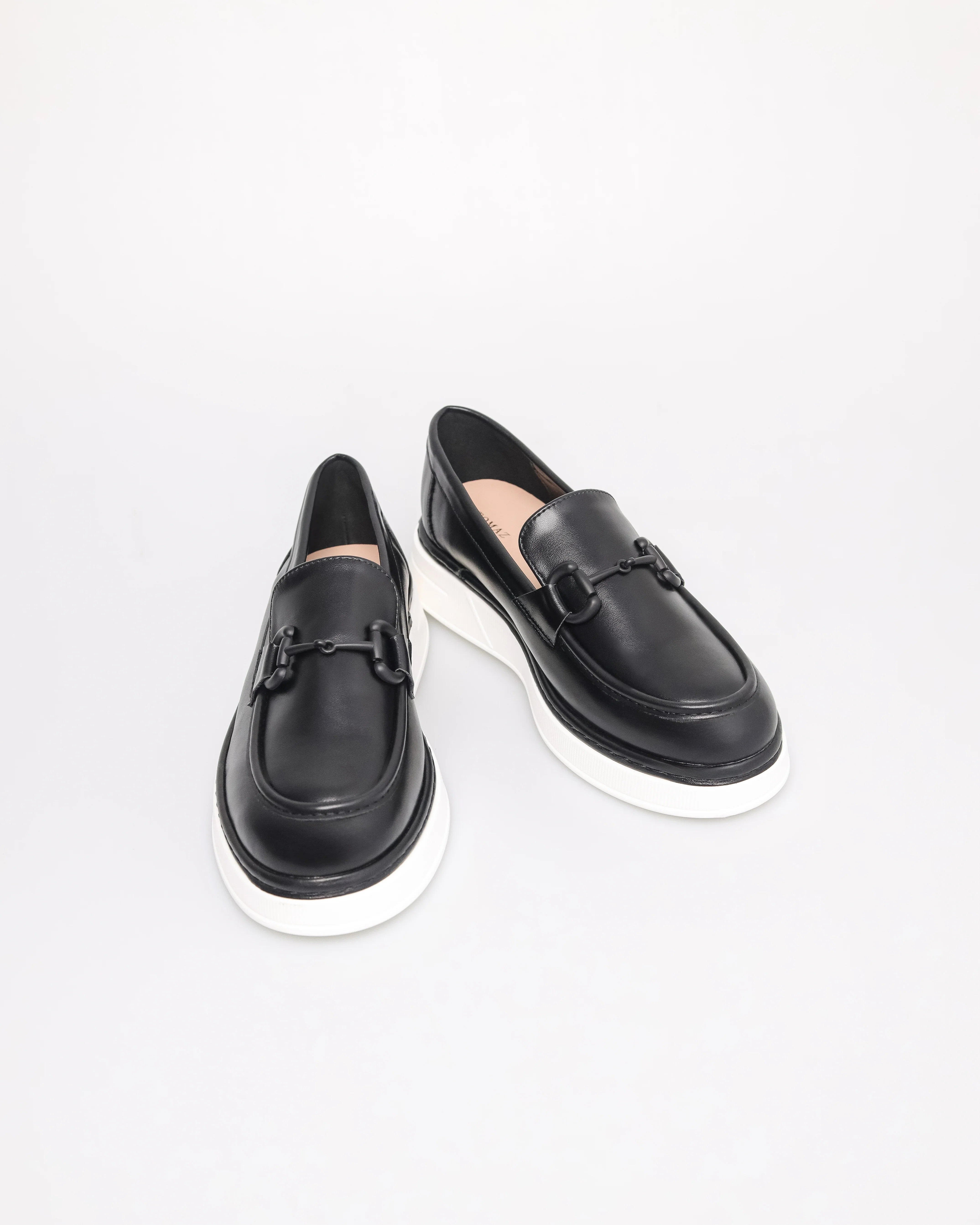 Tomaz NN405 Ladies D-Buckle Loafers - Image 2