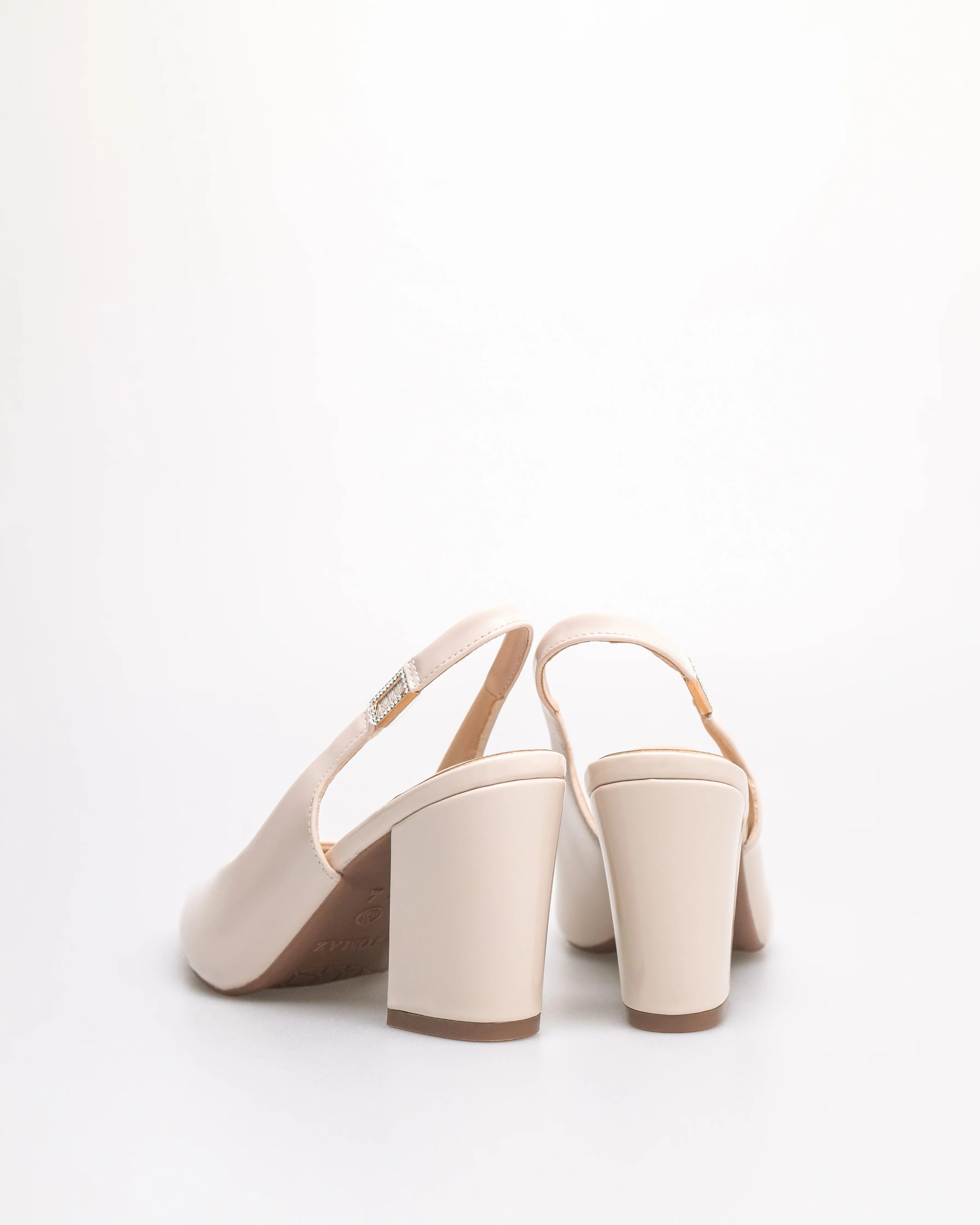 Tomaz NN439 Ladies Pointy Slingback Heels - Image 11