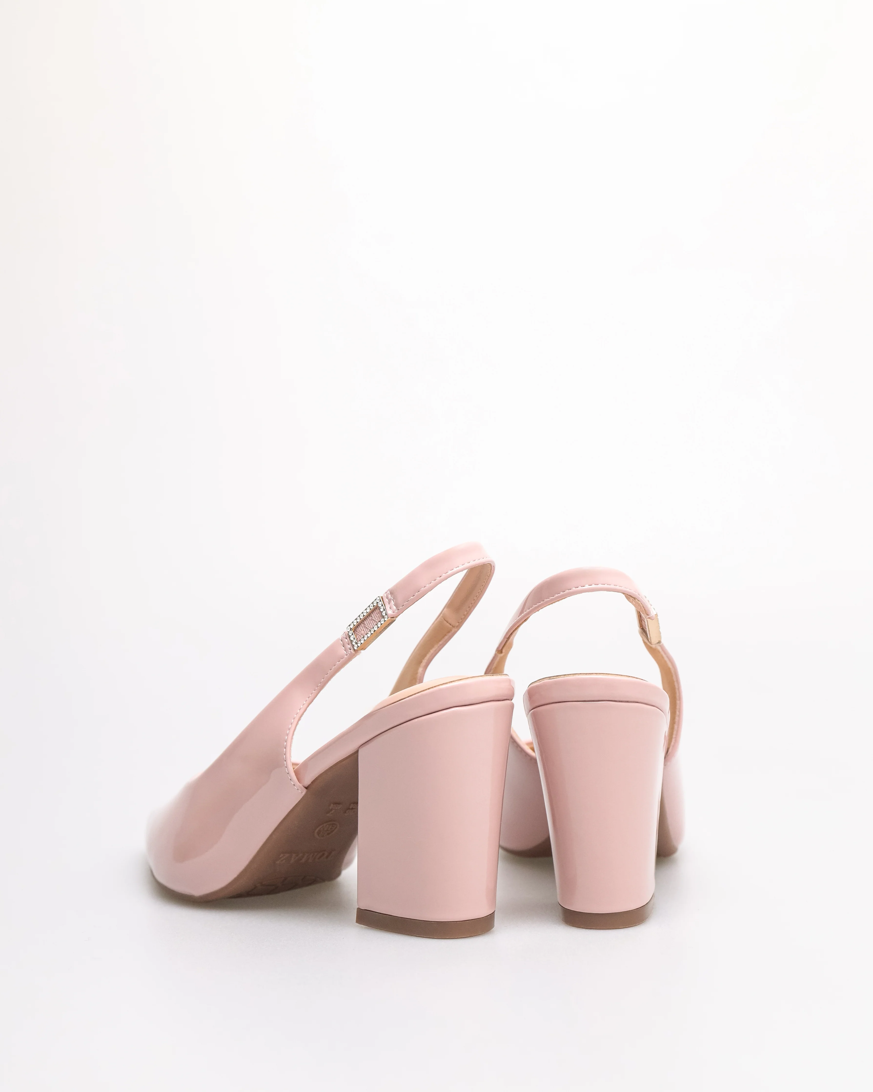 Tomaz NN439 Ladies Pointy Slingback Heels - Image 3