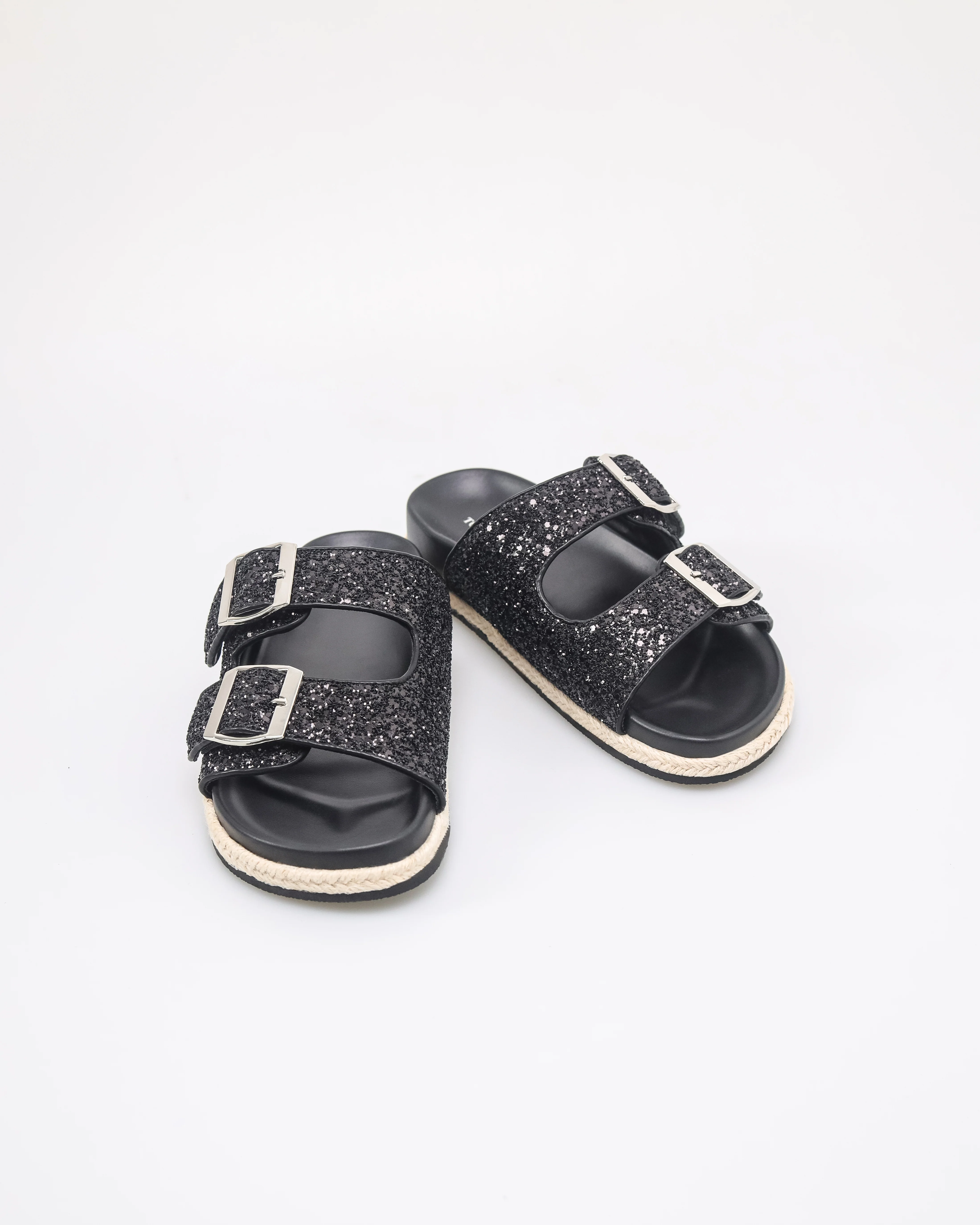 Tomaz NN457 Ladies Glittery Sandals - Image 6