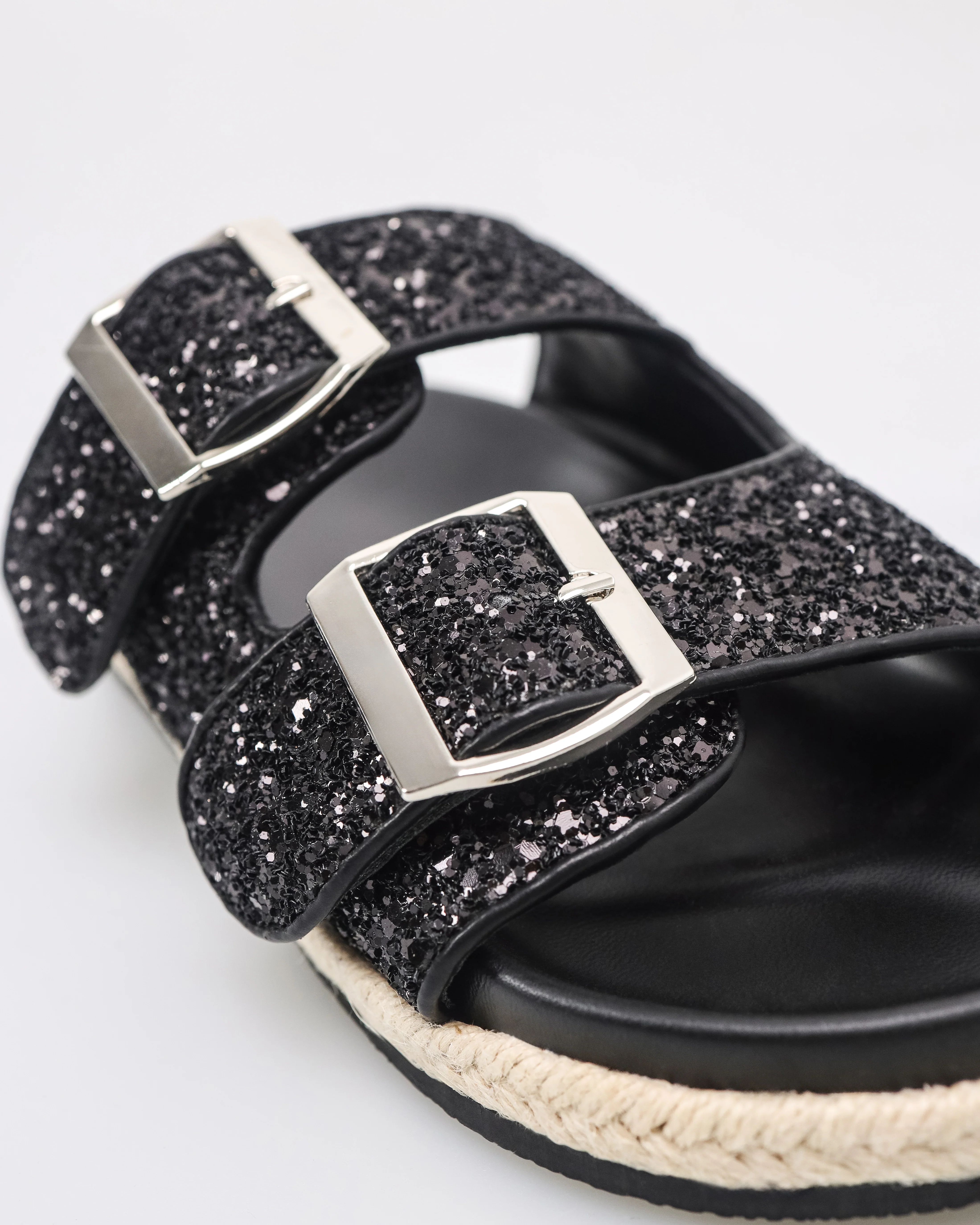 Tomaz NN457 Ladies Glittery Sandals - Image 8