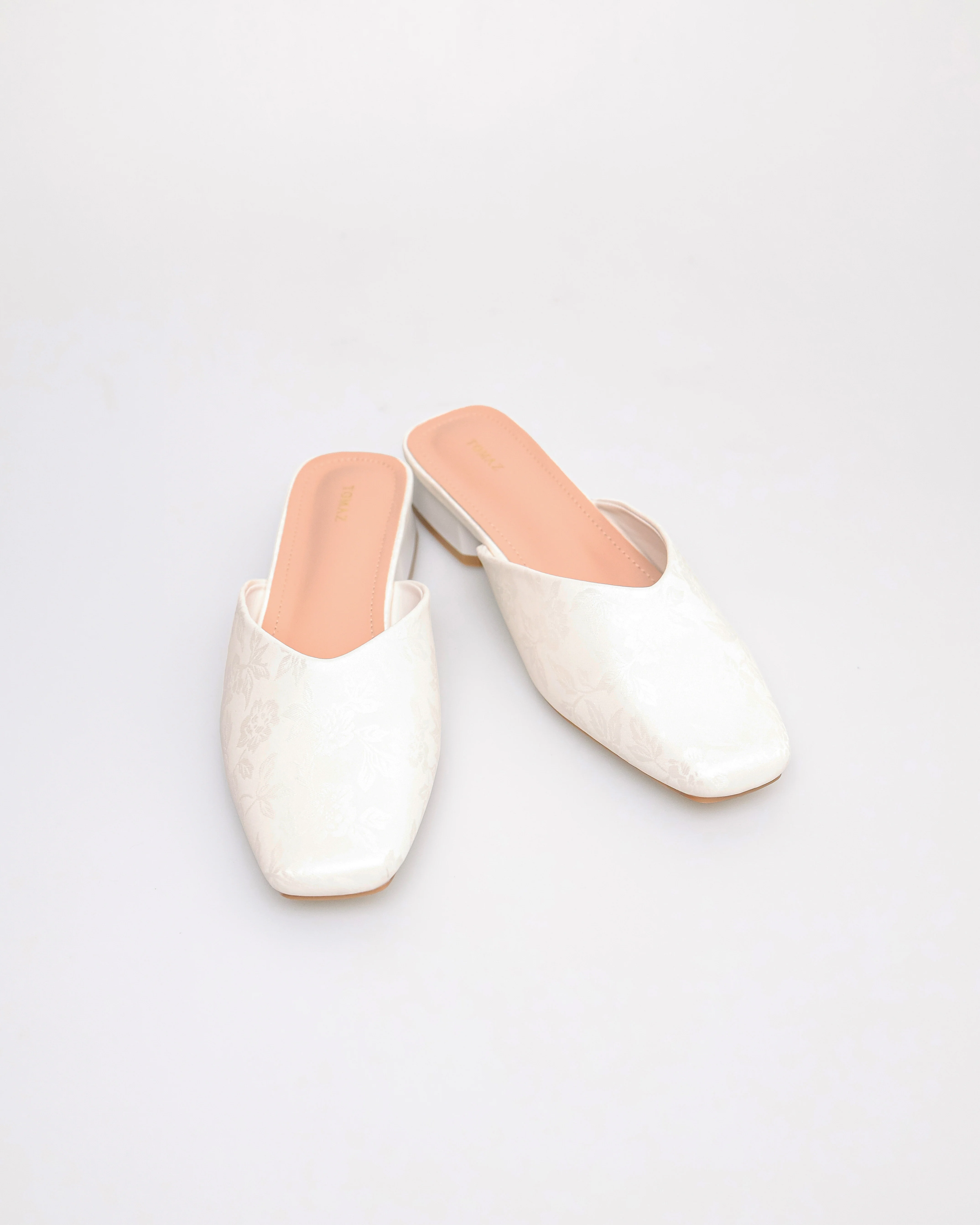 Tomaz NN458 Ladies Flowery Mules - Image 6