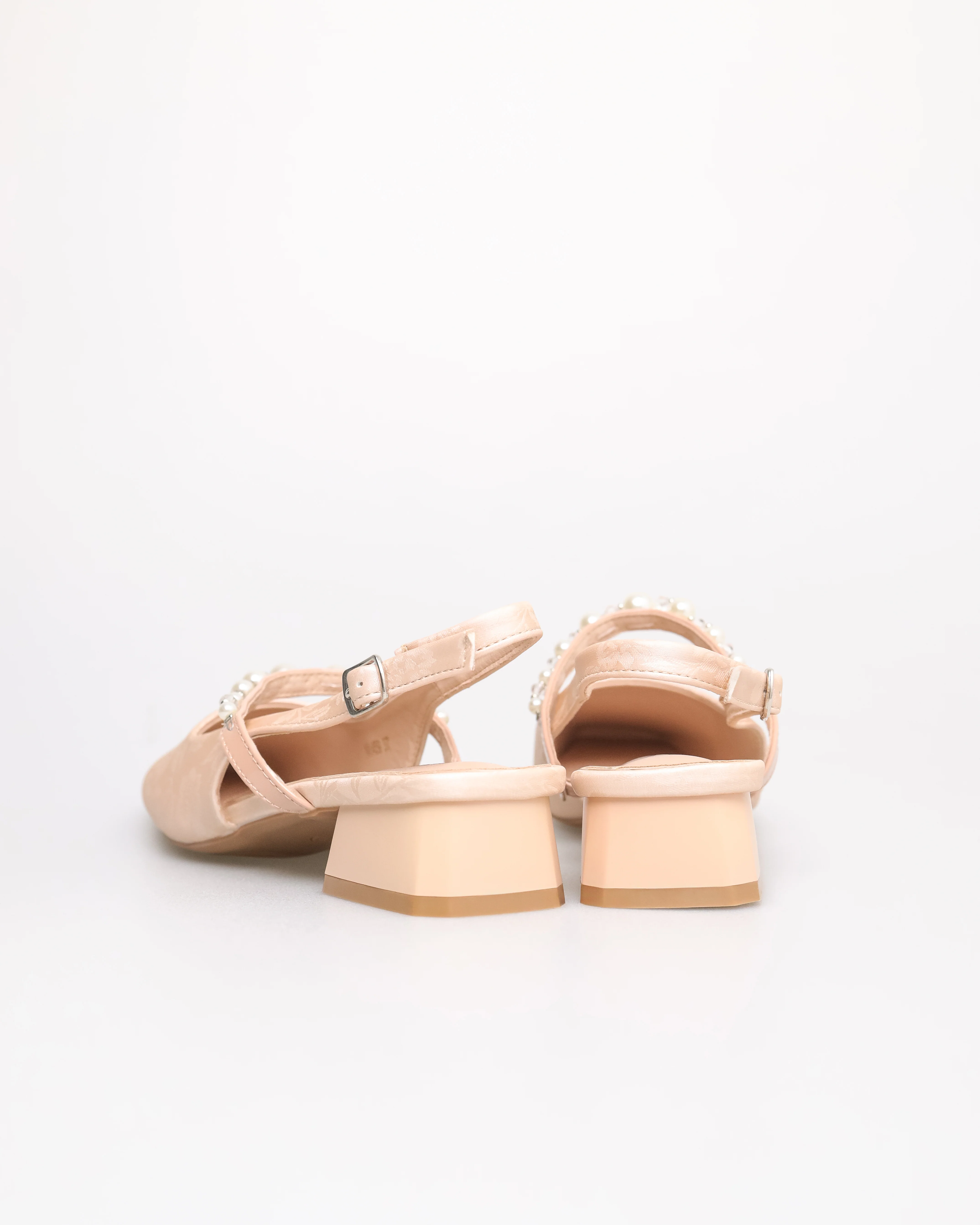 Tomaz NN459 Ladies Pearl Slingback Flats - Image 11