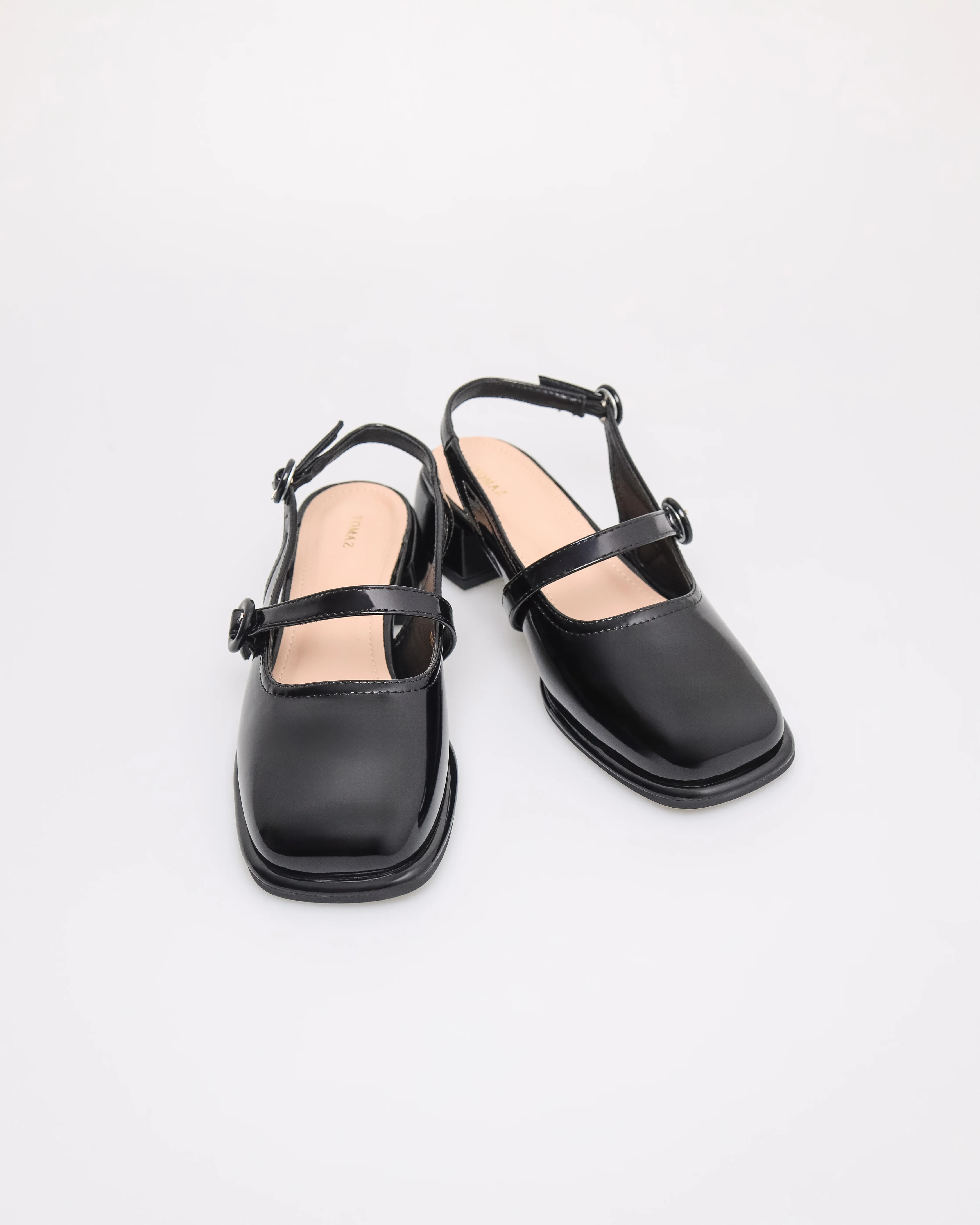 Tomaz NN475 Ladies Elegant Patent Mary Jane Heels - Image 10