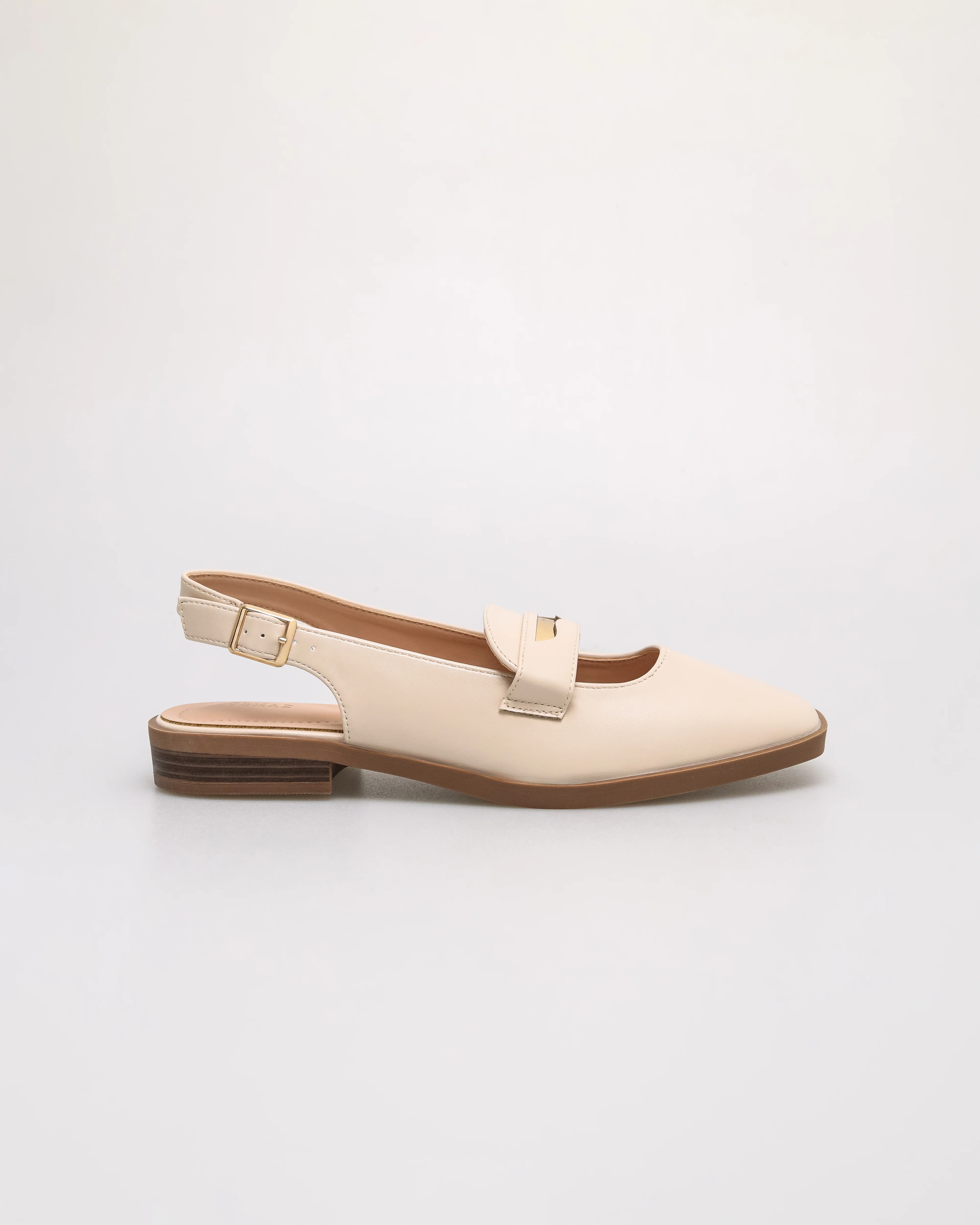 Tomaz NN483 Ladies Penny Slingback Flats - Image 5