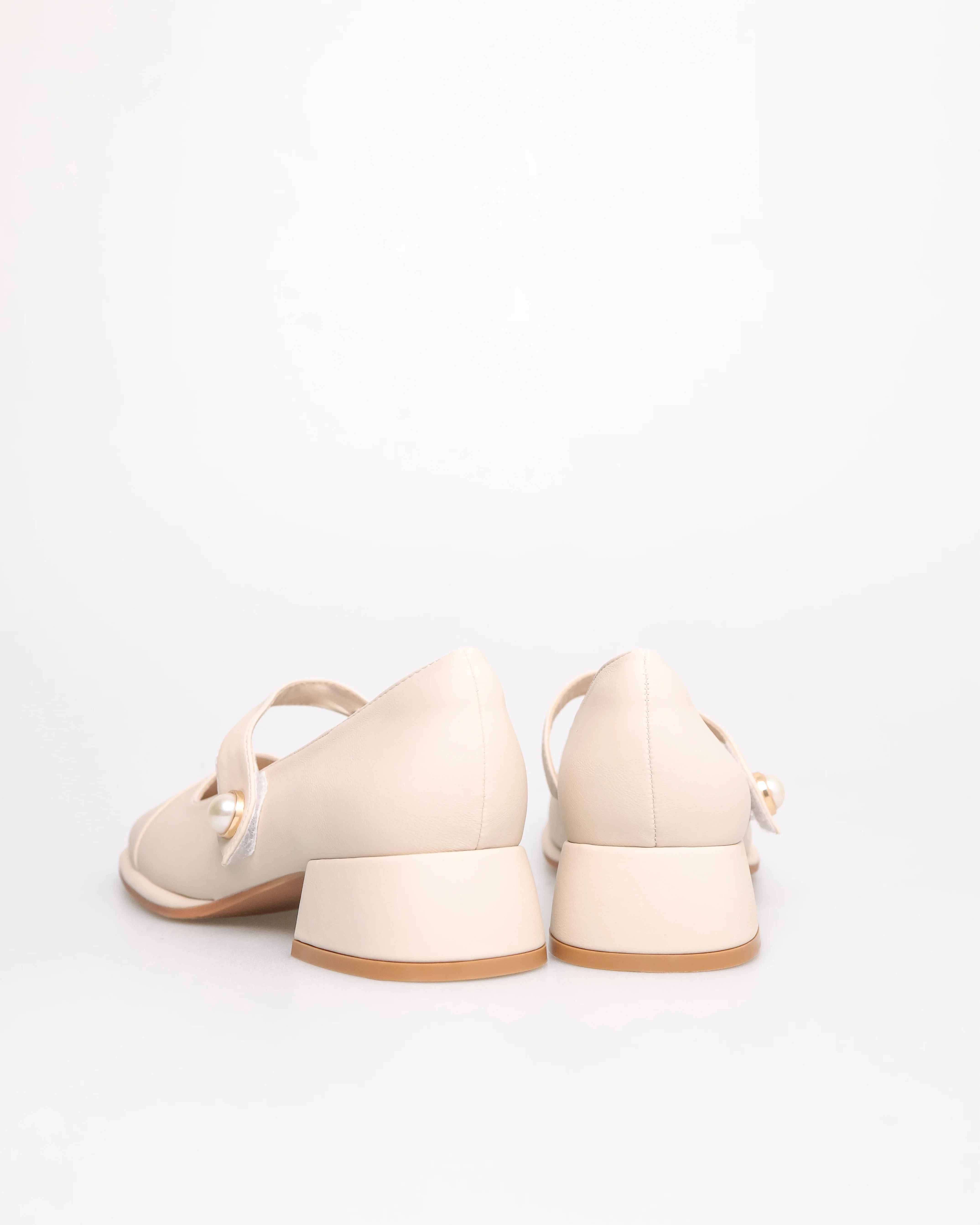 Tomaz NN487 Ladies Pearl Strap Heels - Image 7