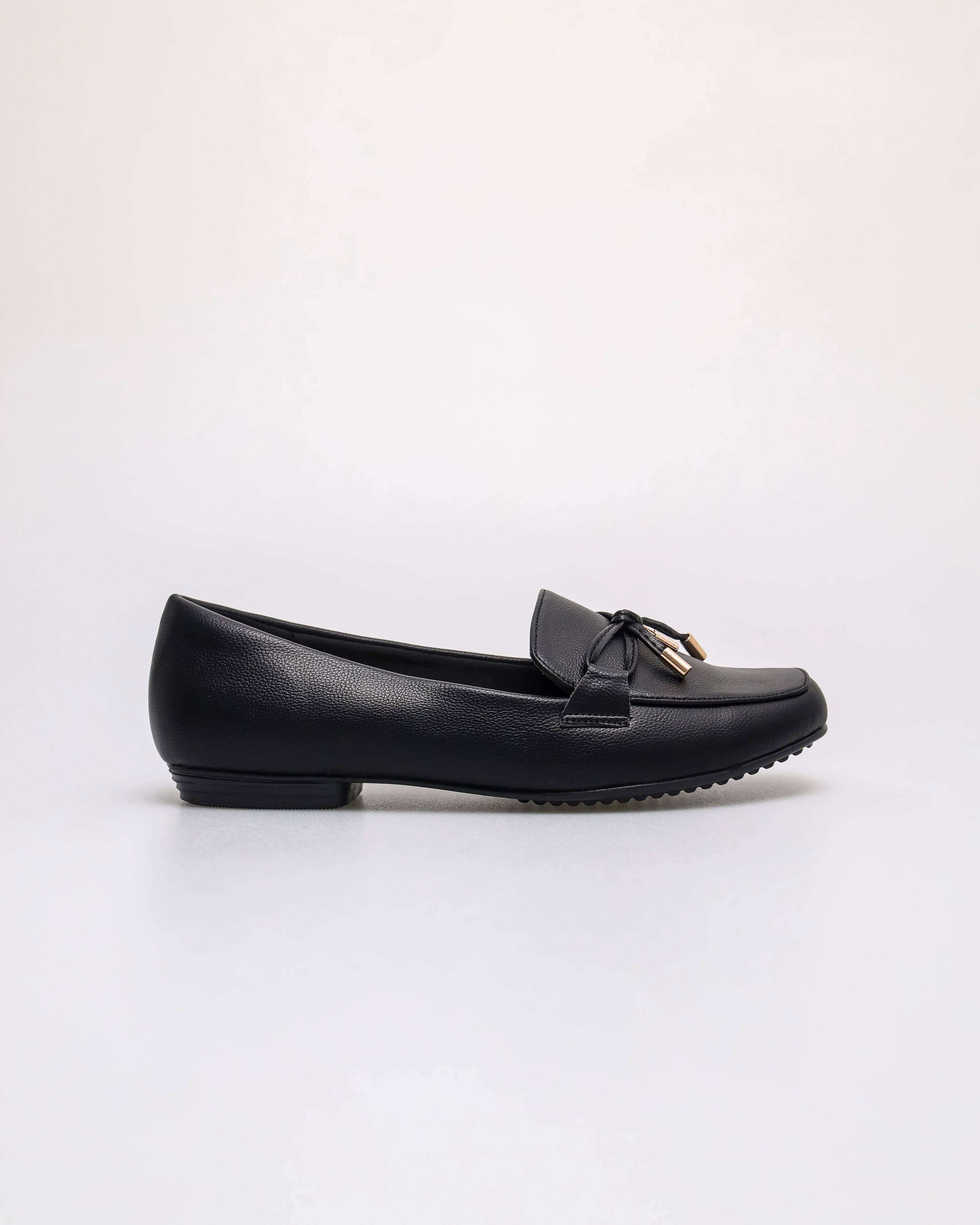 Tomaz NN518 Ladies Tassel Gold Loafers - Image 5