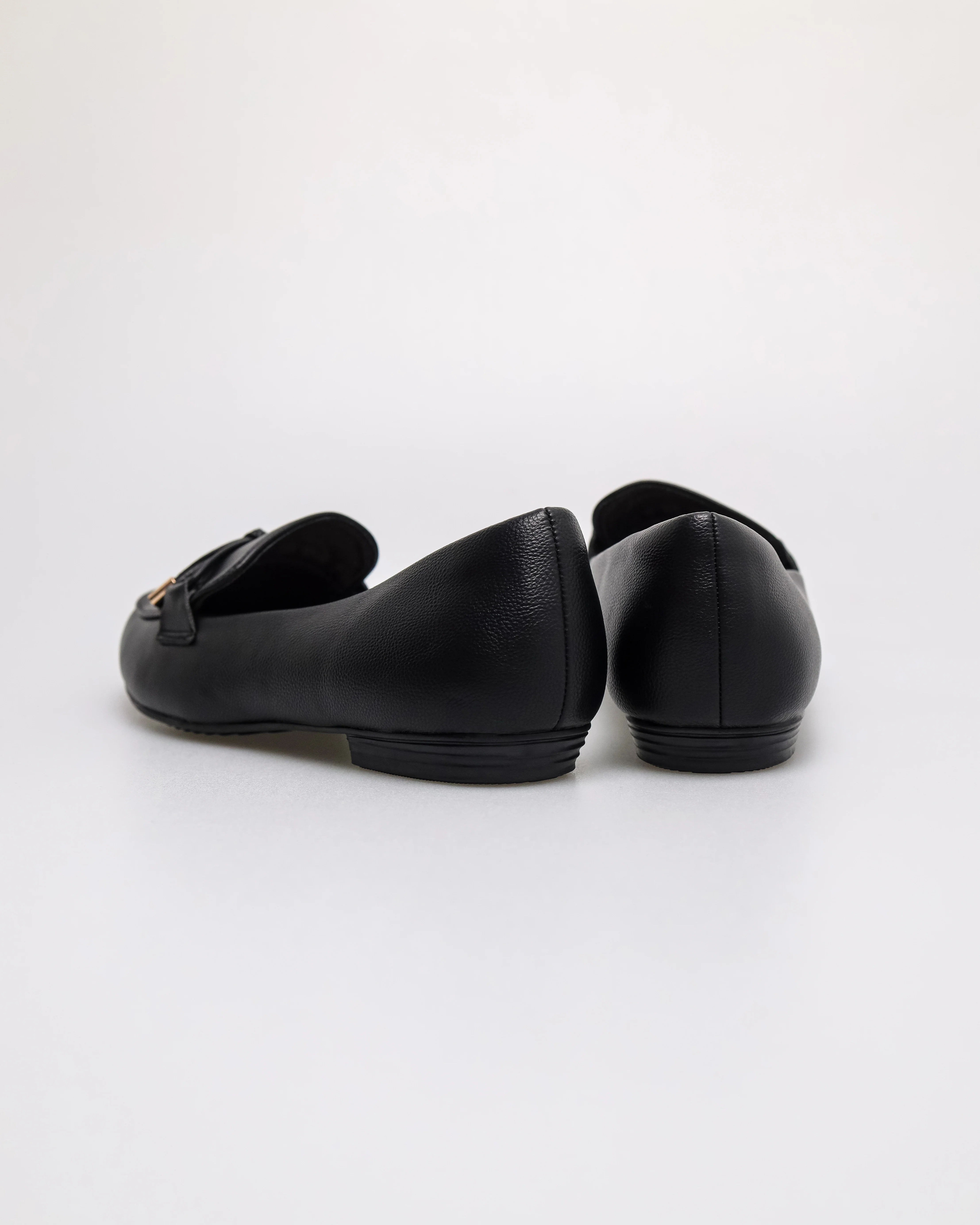 Tomaz NN518 Ladies Tassel Gold Loafers - Image 7