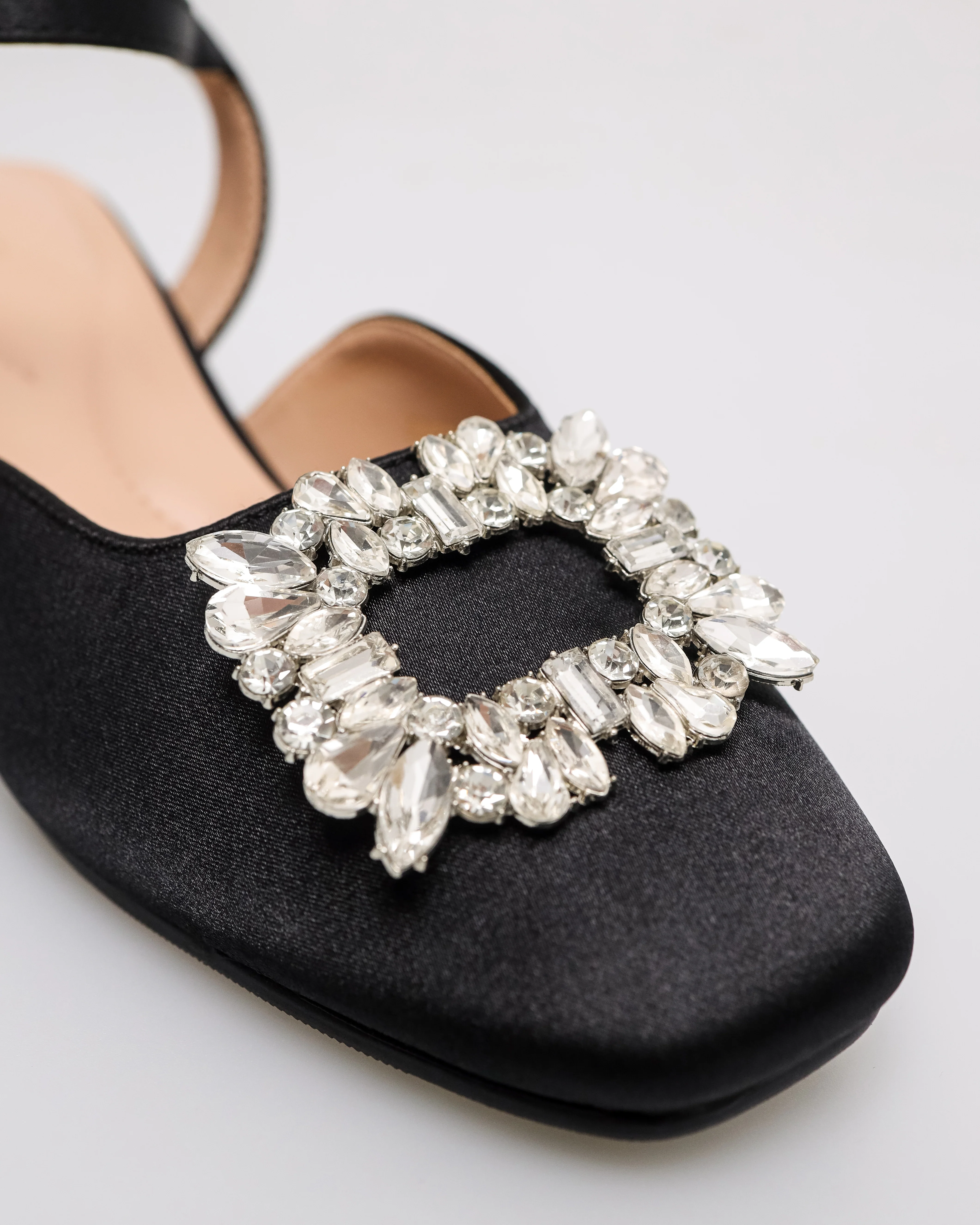 Tomaz NN538 Ladies Crystal Crest Heels - Image 8