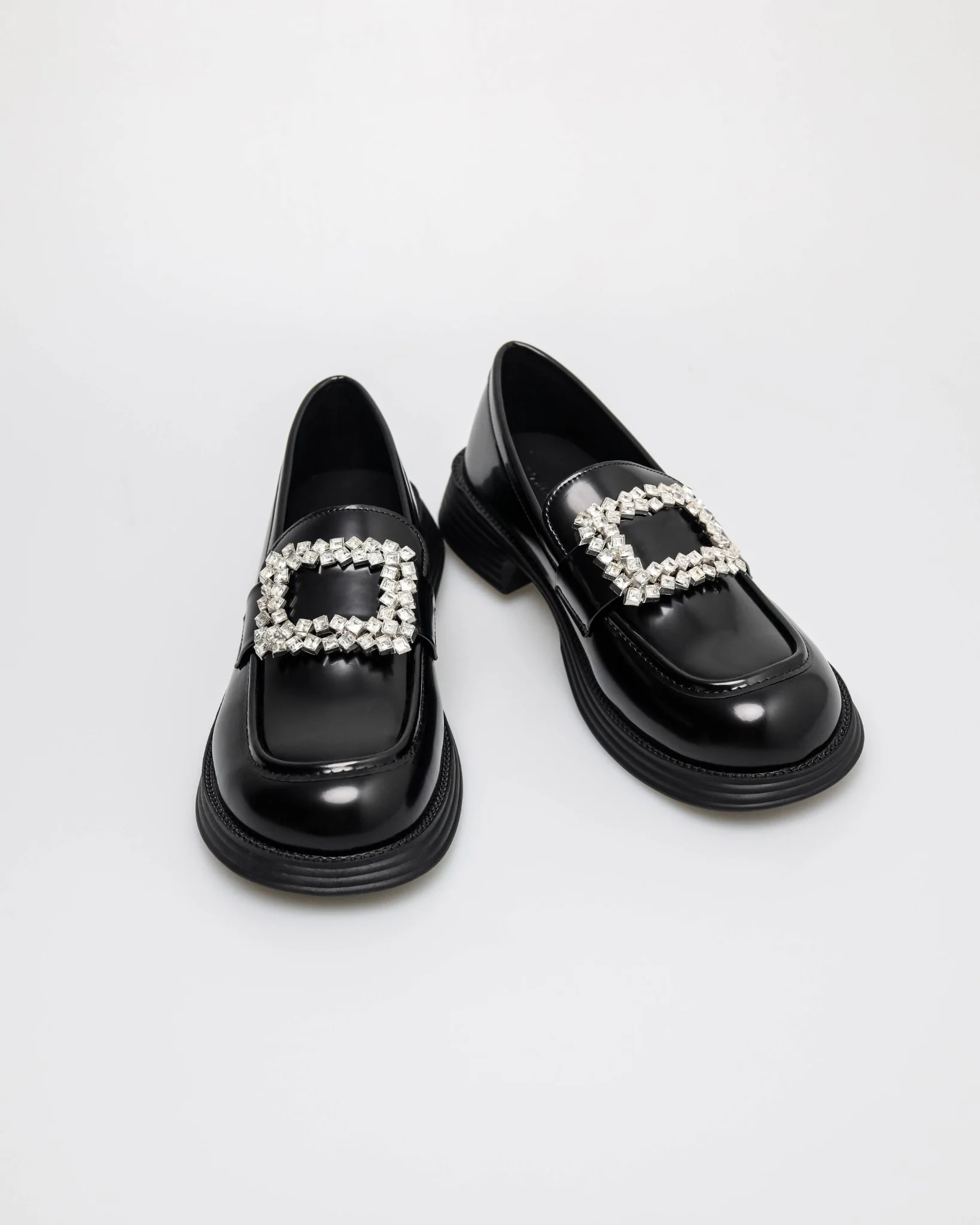 Tomaz NN586 Ladies Crystal Charm Loafers - Image 6