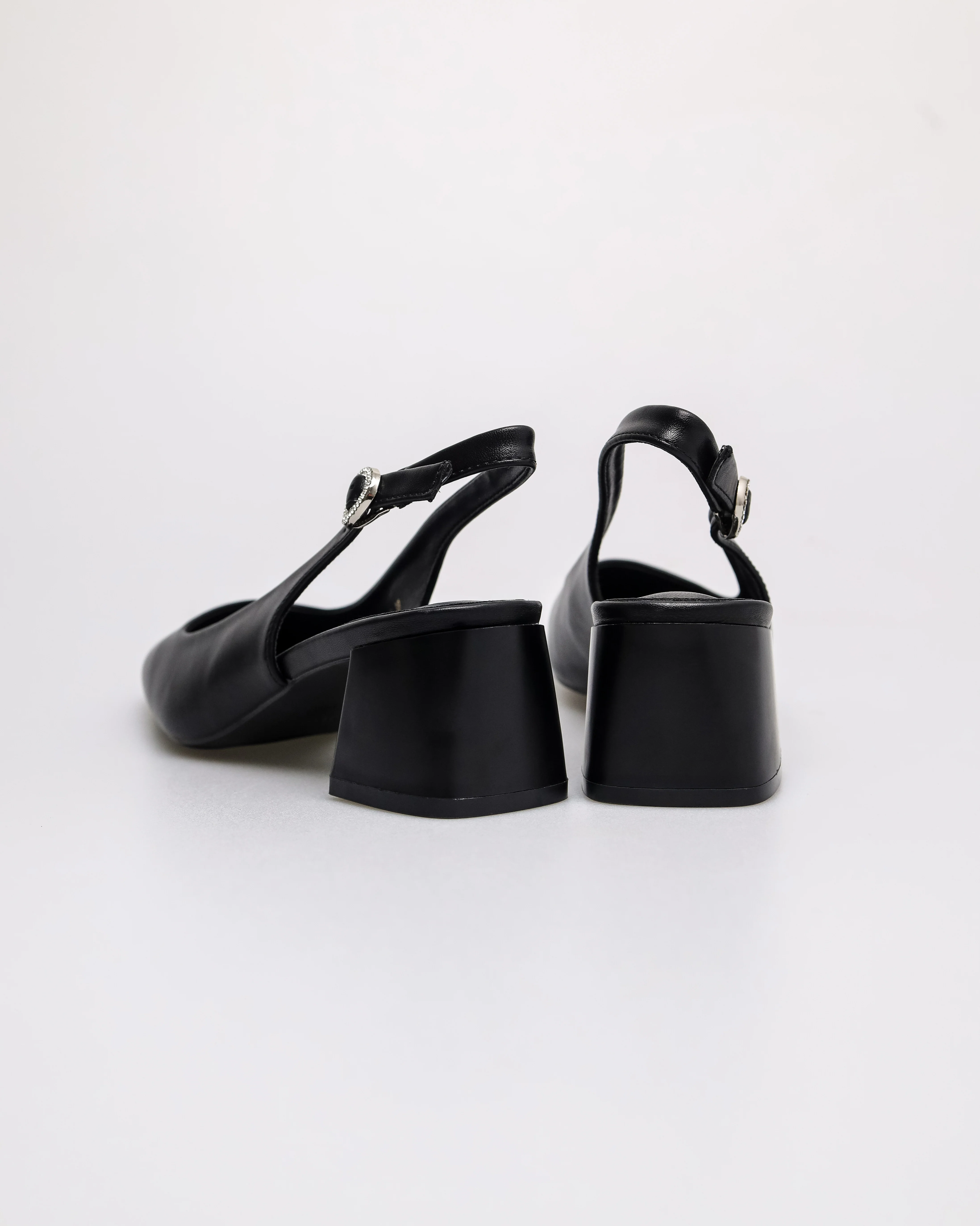 Tomaz NN647 Ladies Slingback Block Heels - Image 3