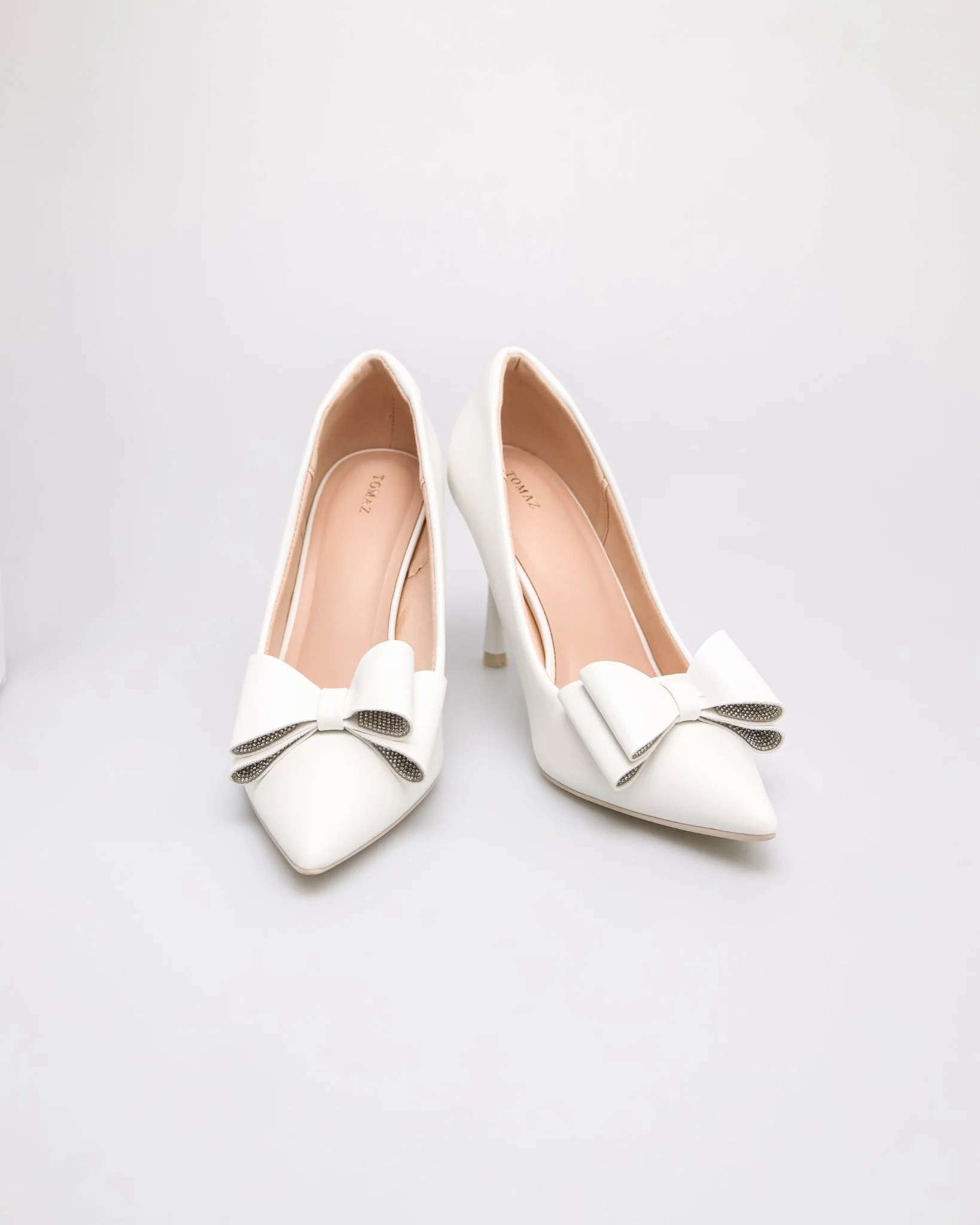 Tomaz NN809 Ladies Bow High Heels - Image 2