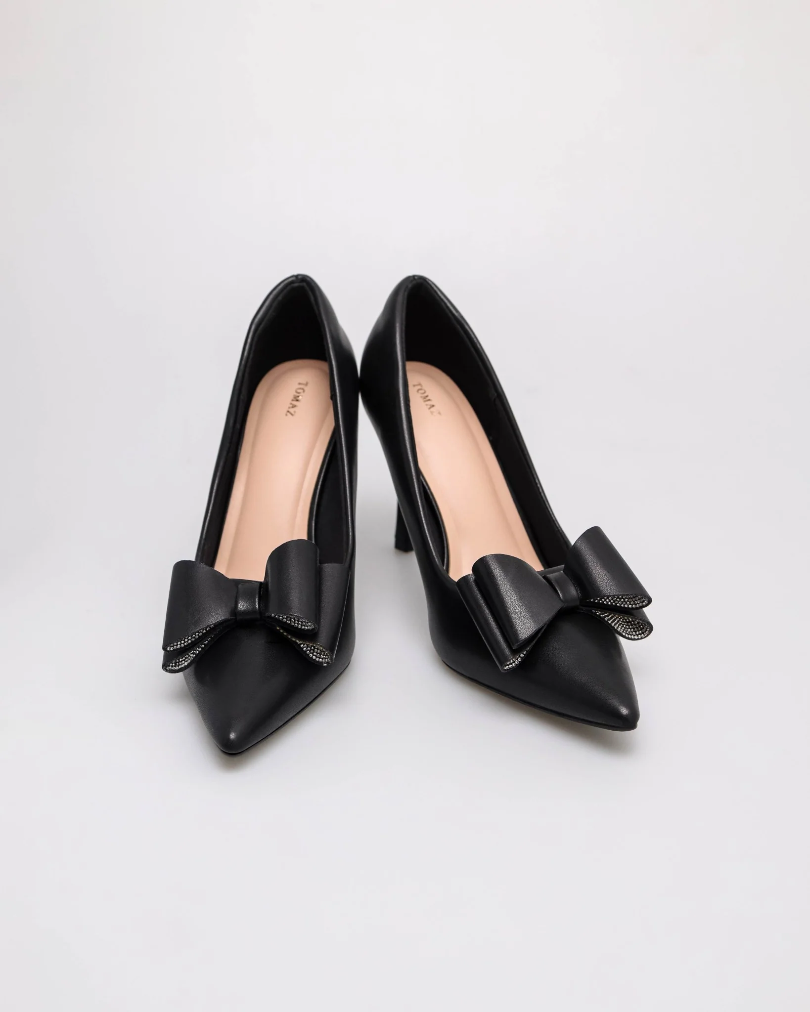 Tomaz NN809 Ladies Bow High Heels - Image 6