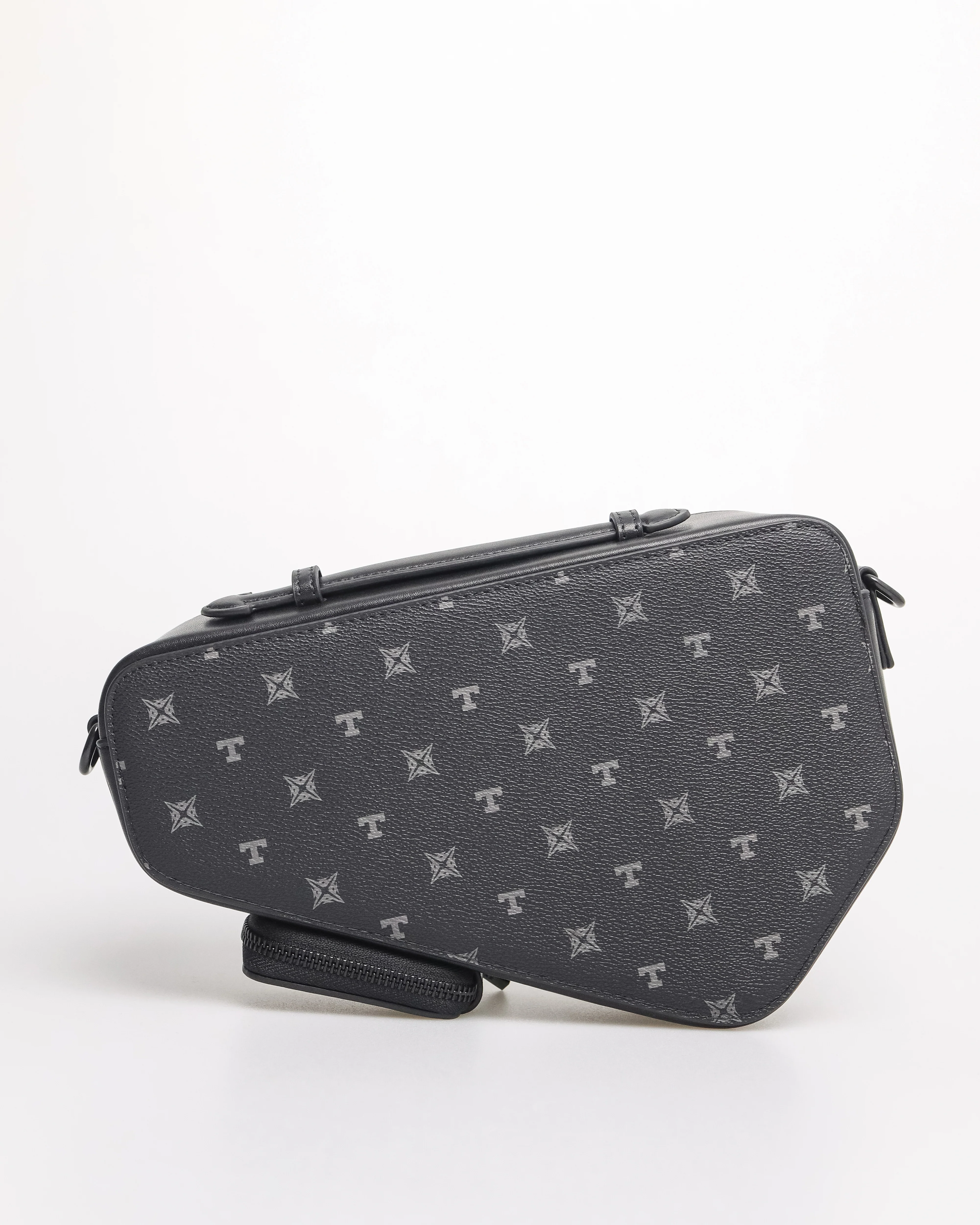 Tomaz NT-TZ445 Monogram Men's Saddle Bag - Image 3