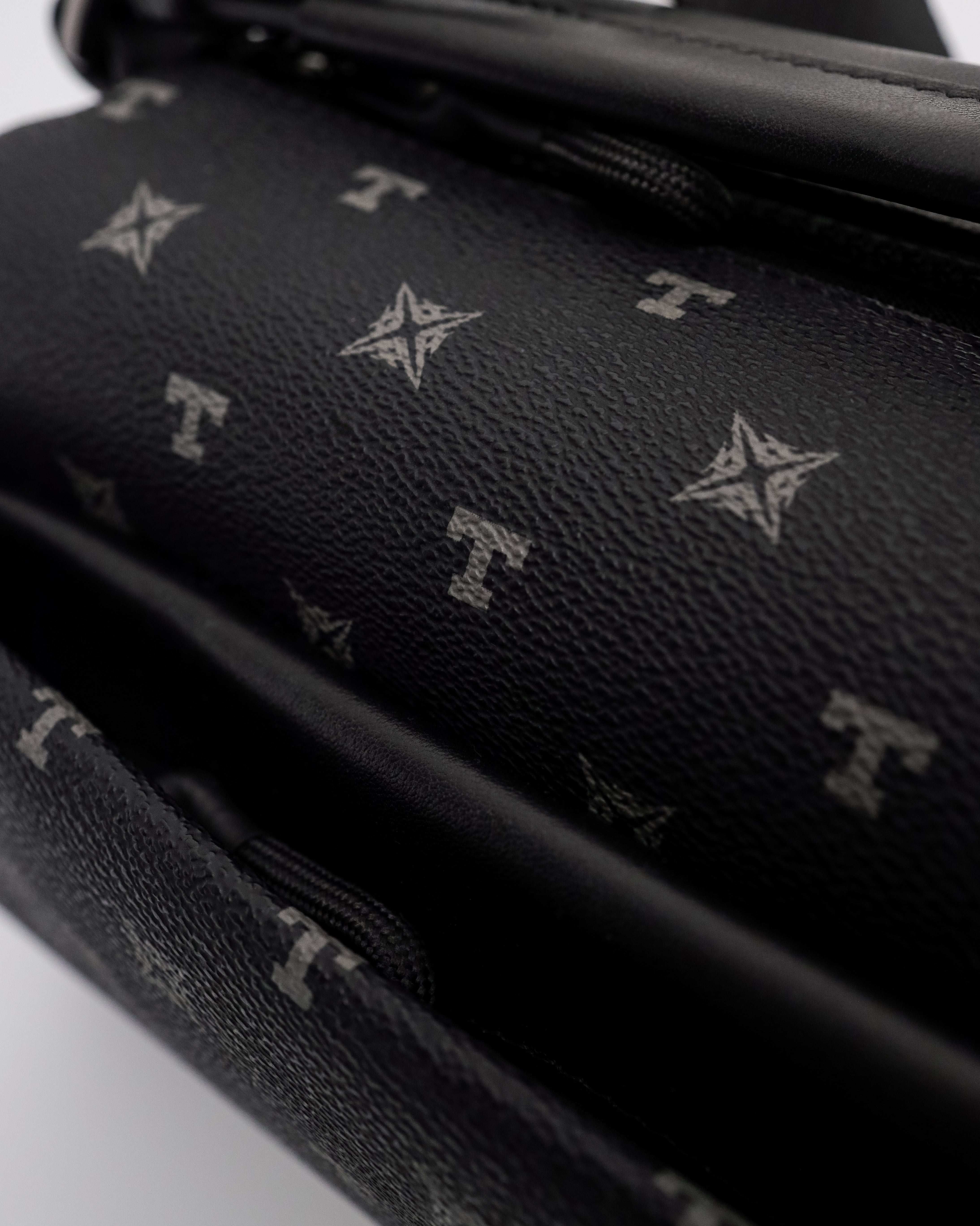 Tomaz NT-TZ456 Men's Monogram Crossbody Bag - Image 3