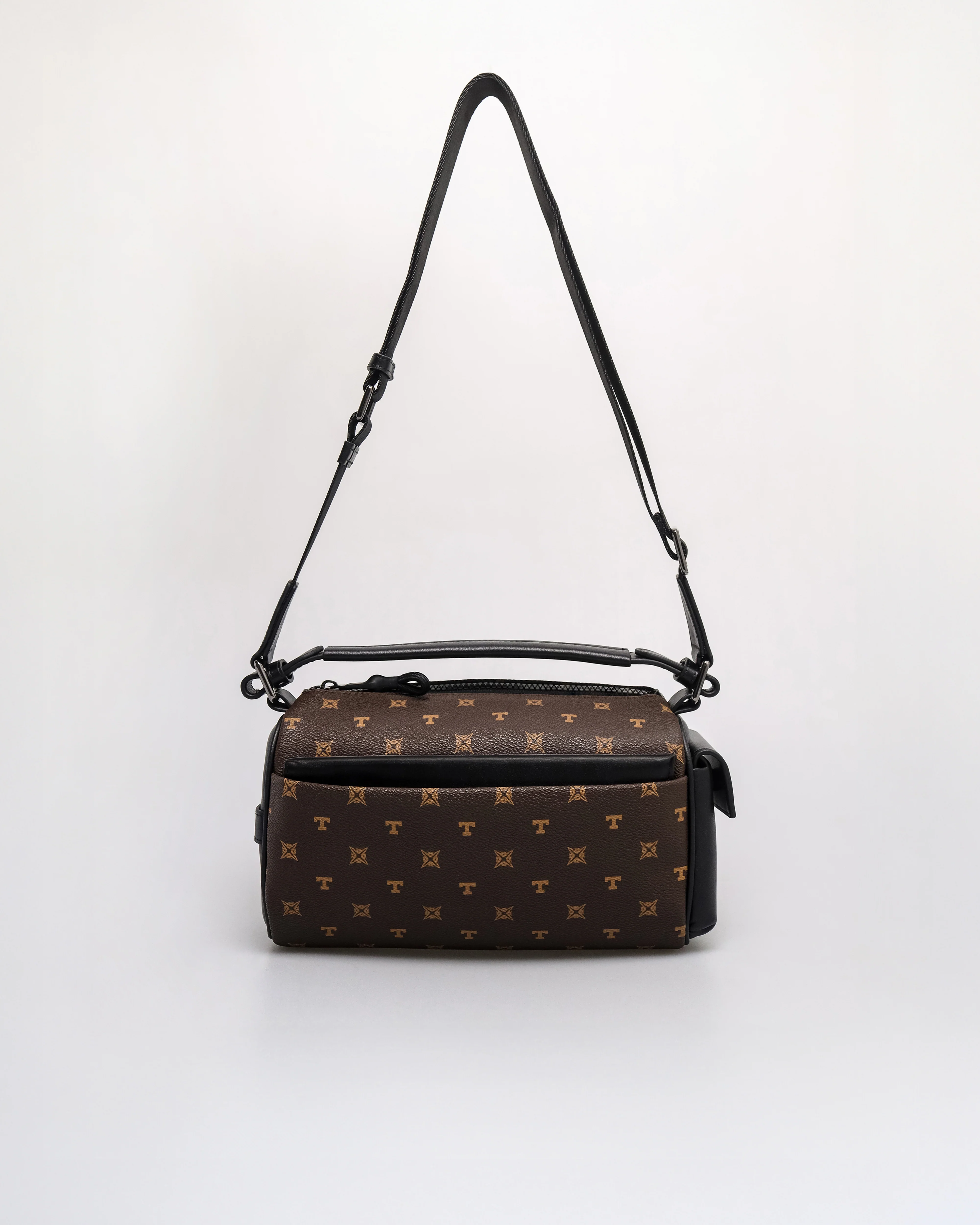 Tomaz NT-TZ456 Men's Monogram Crossbody Bag - Image 4