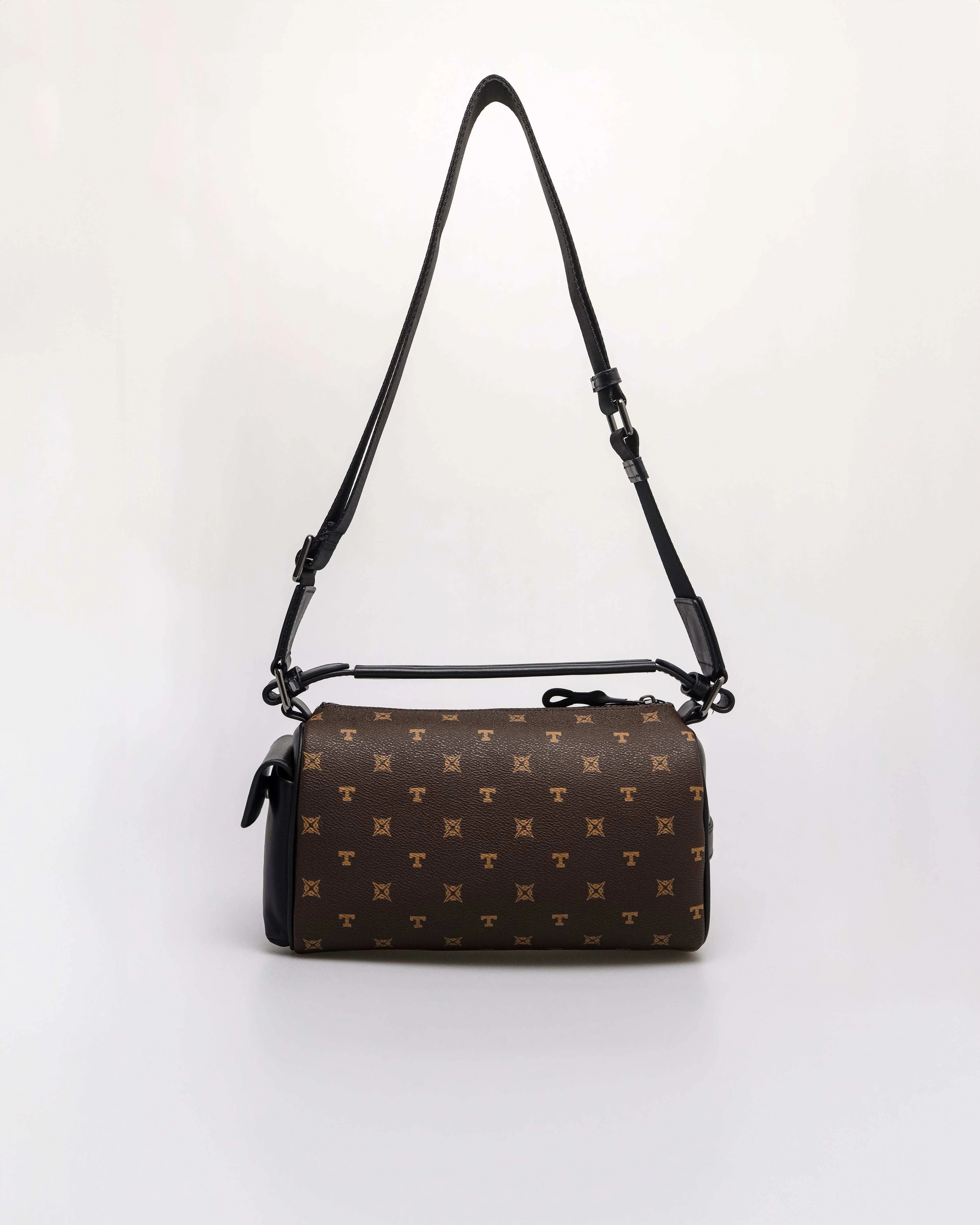 Tomaz NT-TZ456 Men's Monogram Crossbody Bag - Image 5
