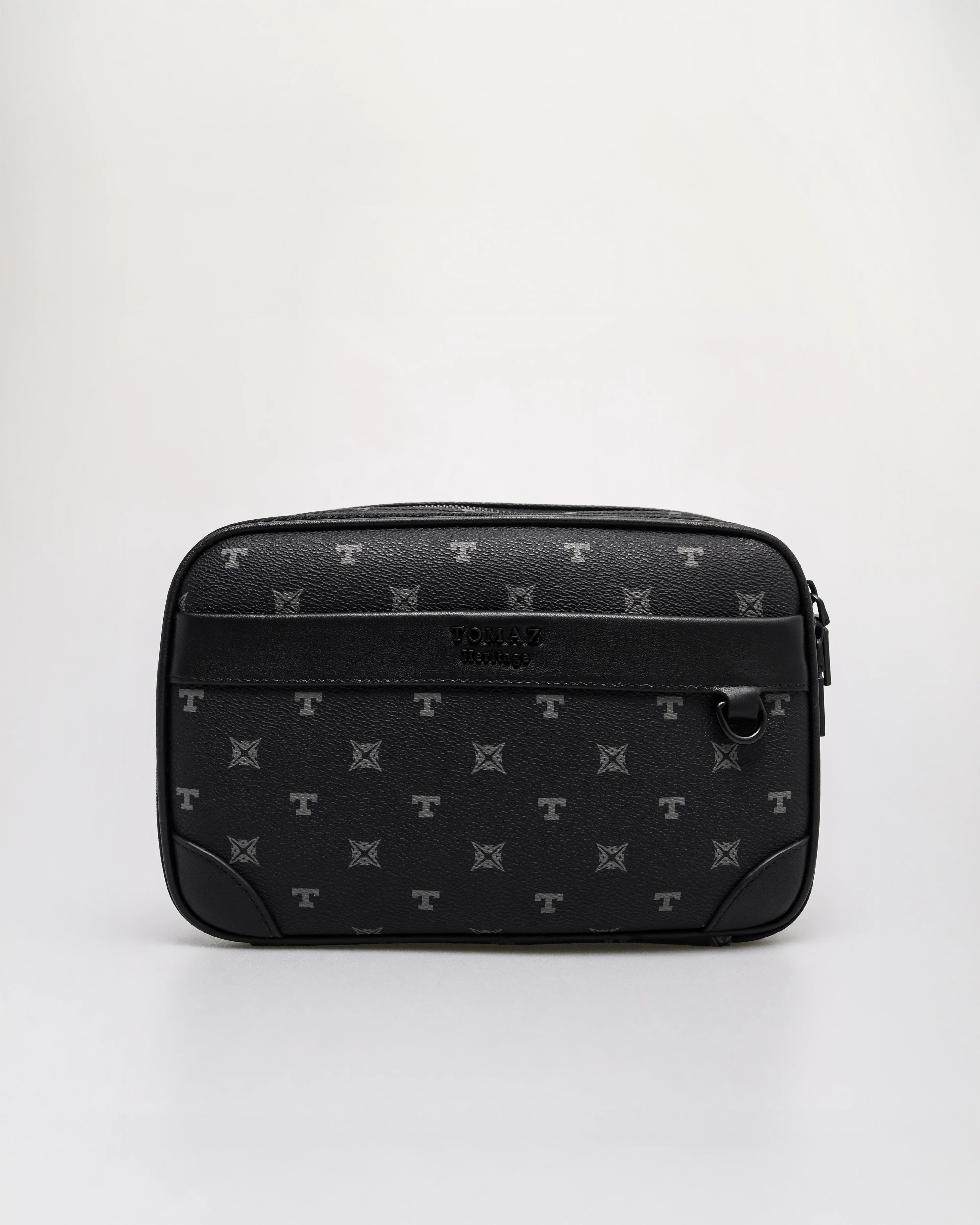 Tomaz NT-TZ457 Men's Monogram Crossbody Bag - Image 13
