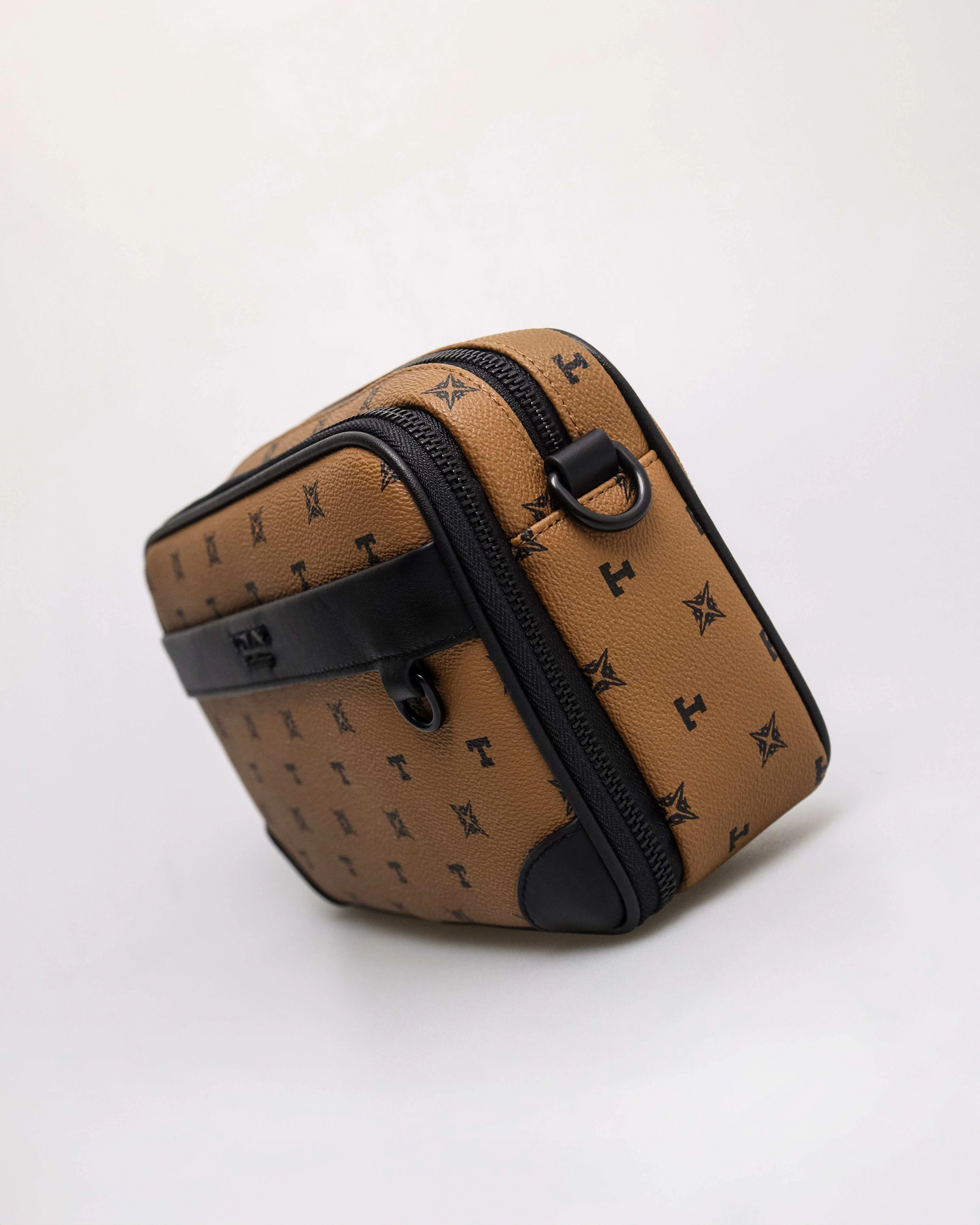 Tomaz NT-TZ457 Men's Monogram Crossbody Bag - Image 9