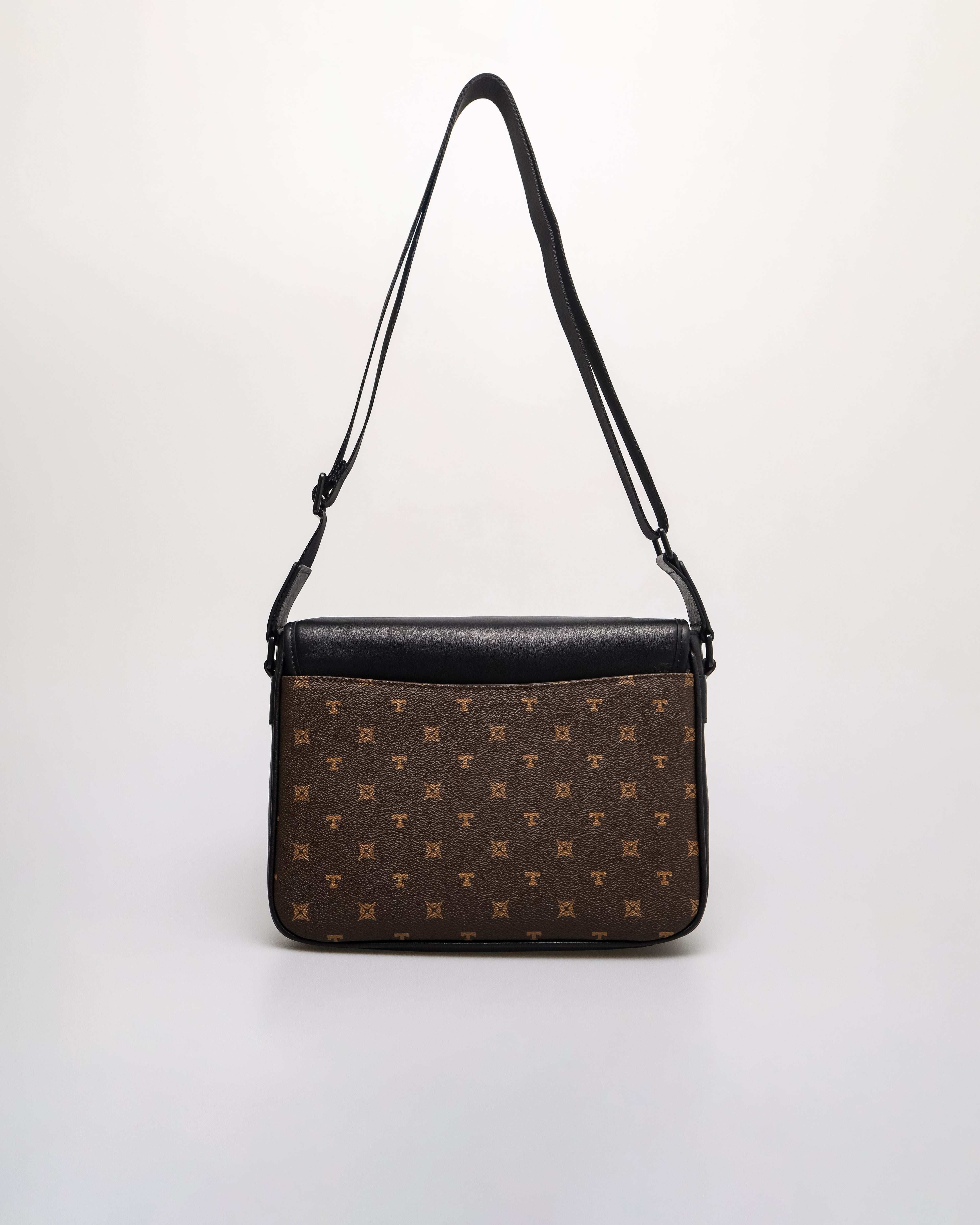 Tomaz NT-TZ459 Men's Monogram Crossbody Bag - Image 7