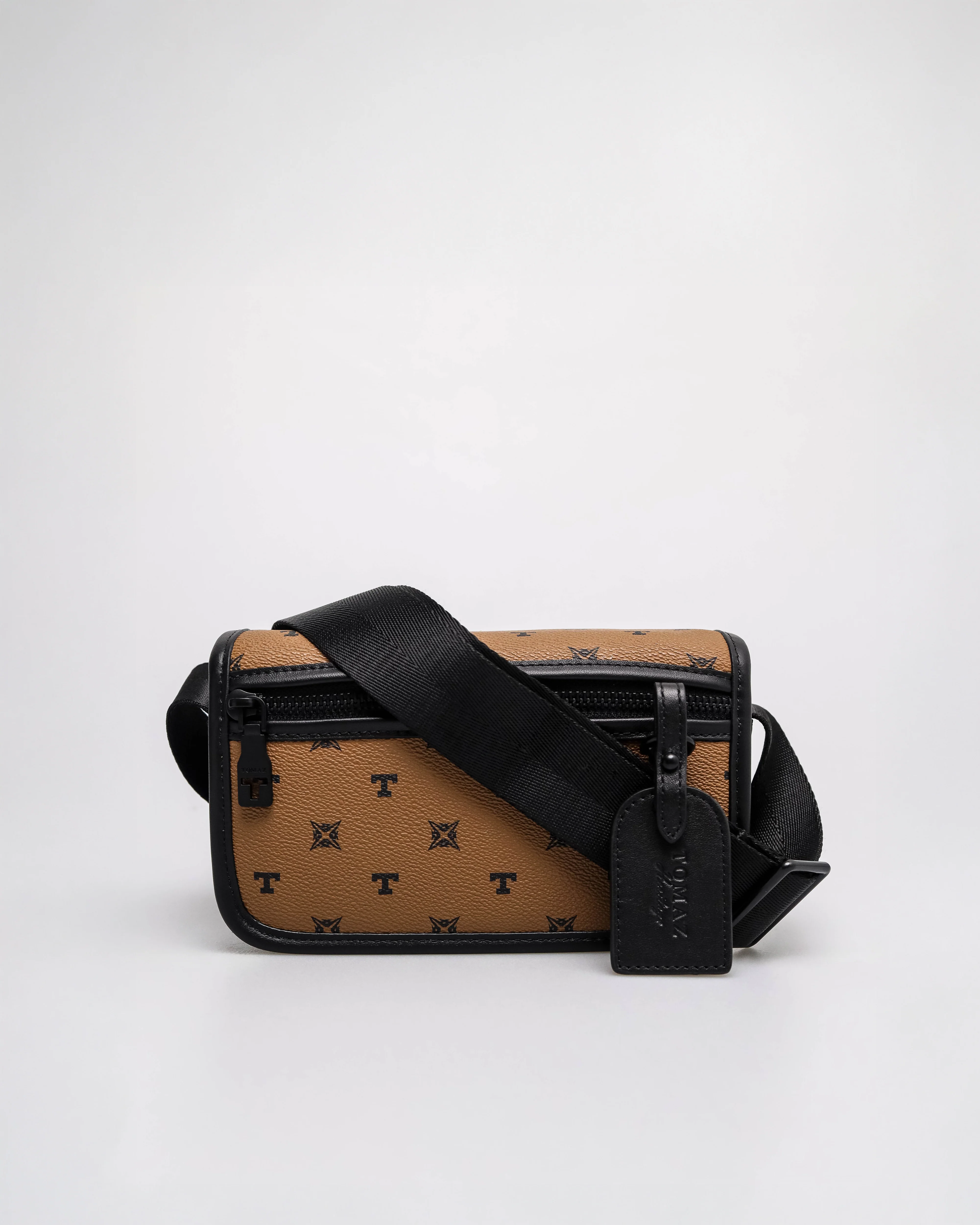 Tomaz NT-TZ461 Men's Monogram Crossbody Bag