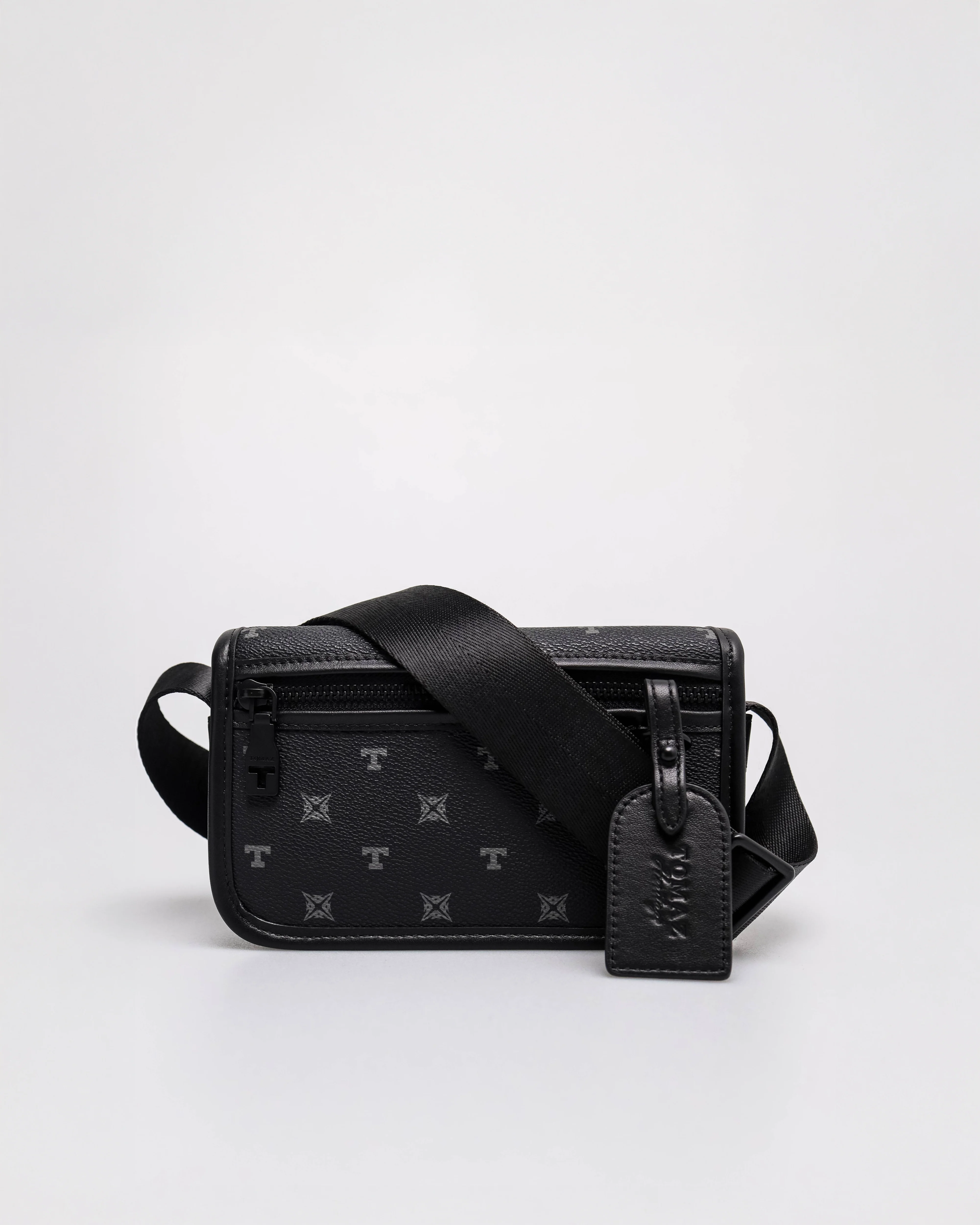Tomaz NT-TZ461 Men's Monogram Crossbody Bag - Image 5