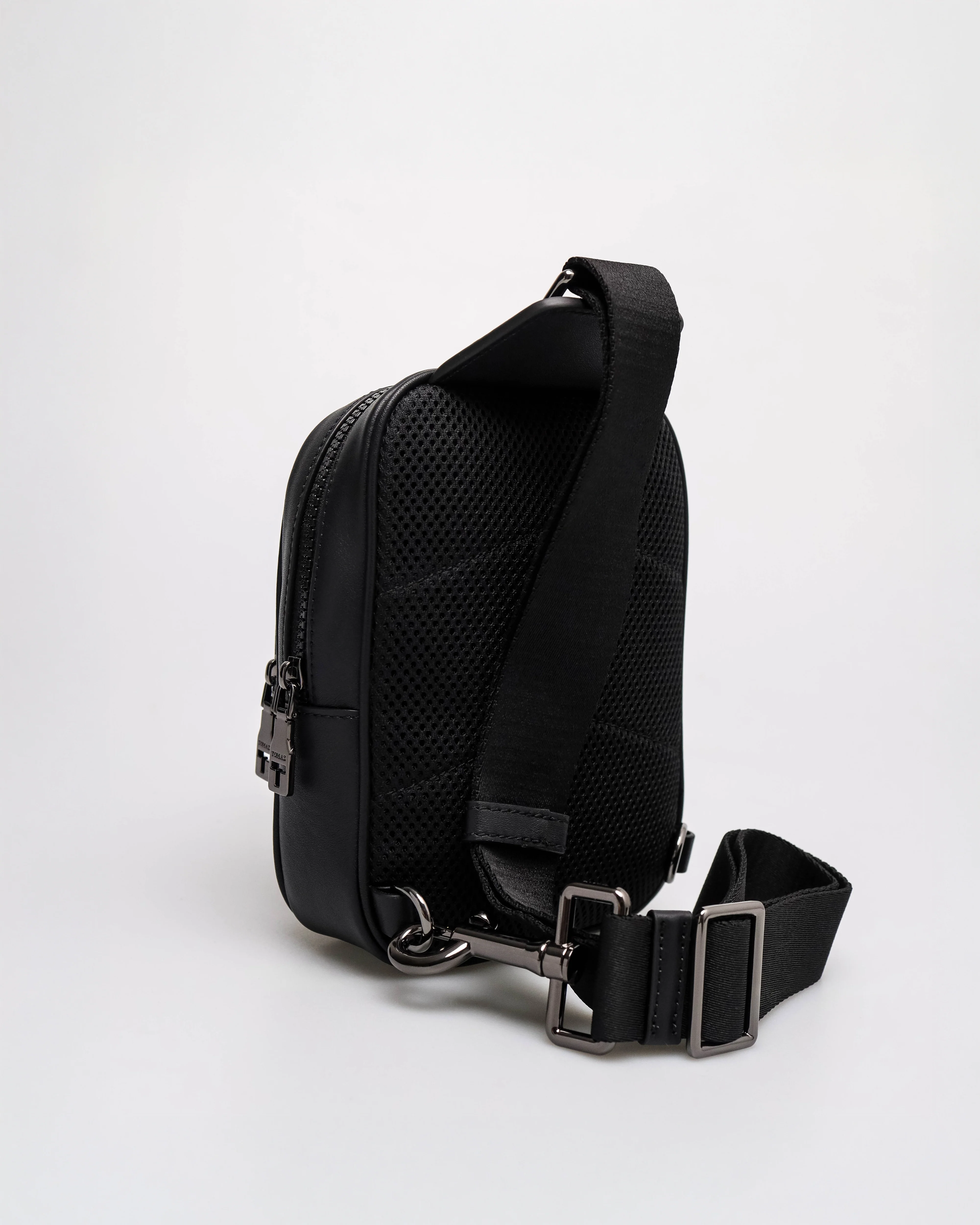 Tomaz NT-TZ464-A Men's Monogram Crossbody Bag - Image 2