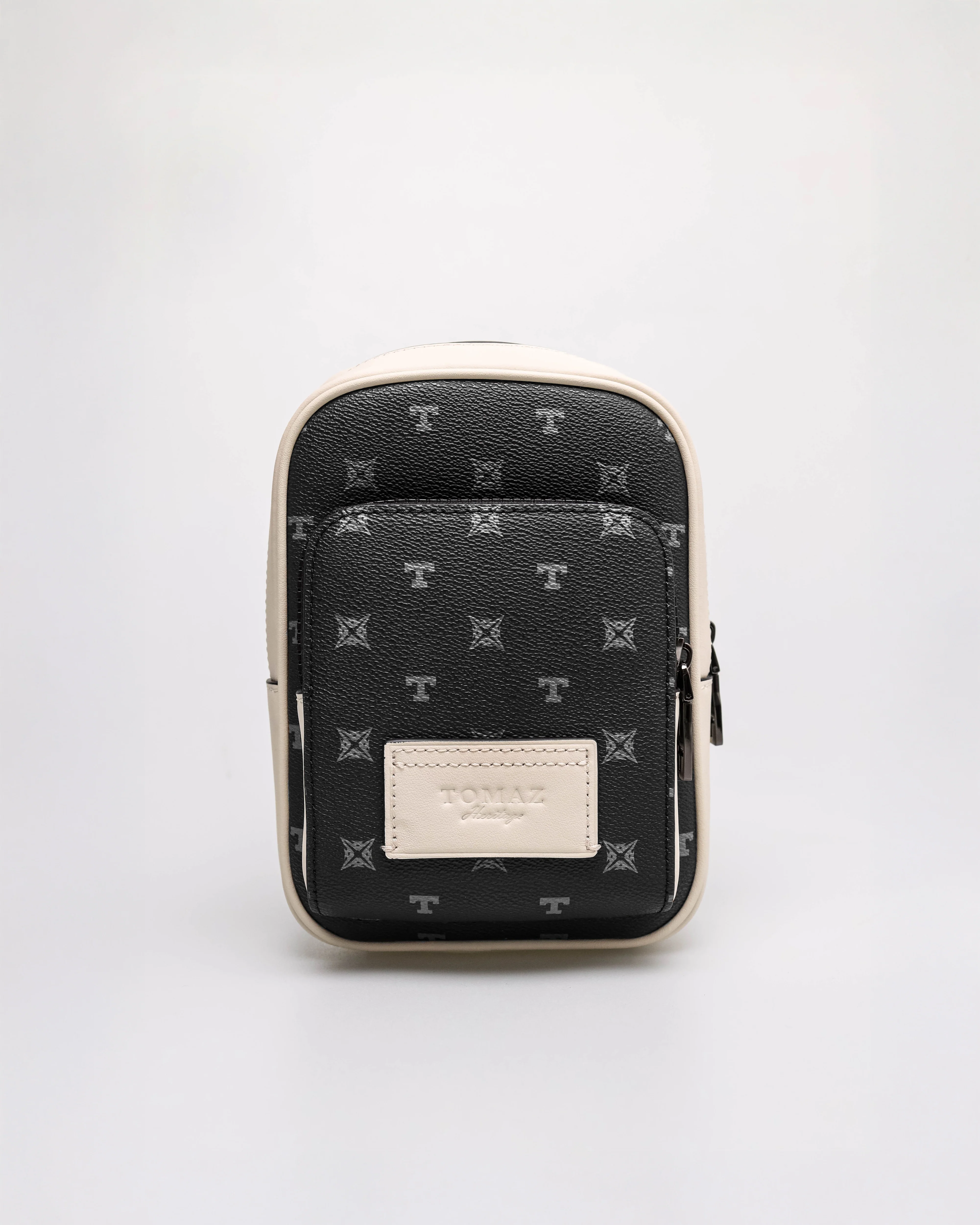 Tomaz NT-TZ464 Men's Monogram Crossbody Bag - Image 4