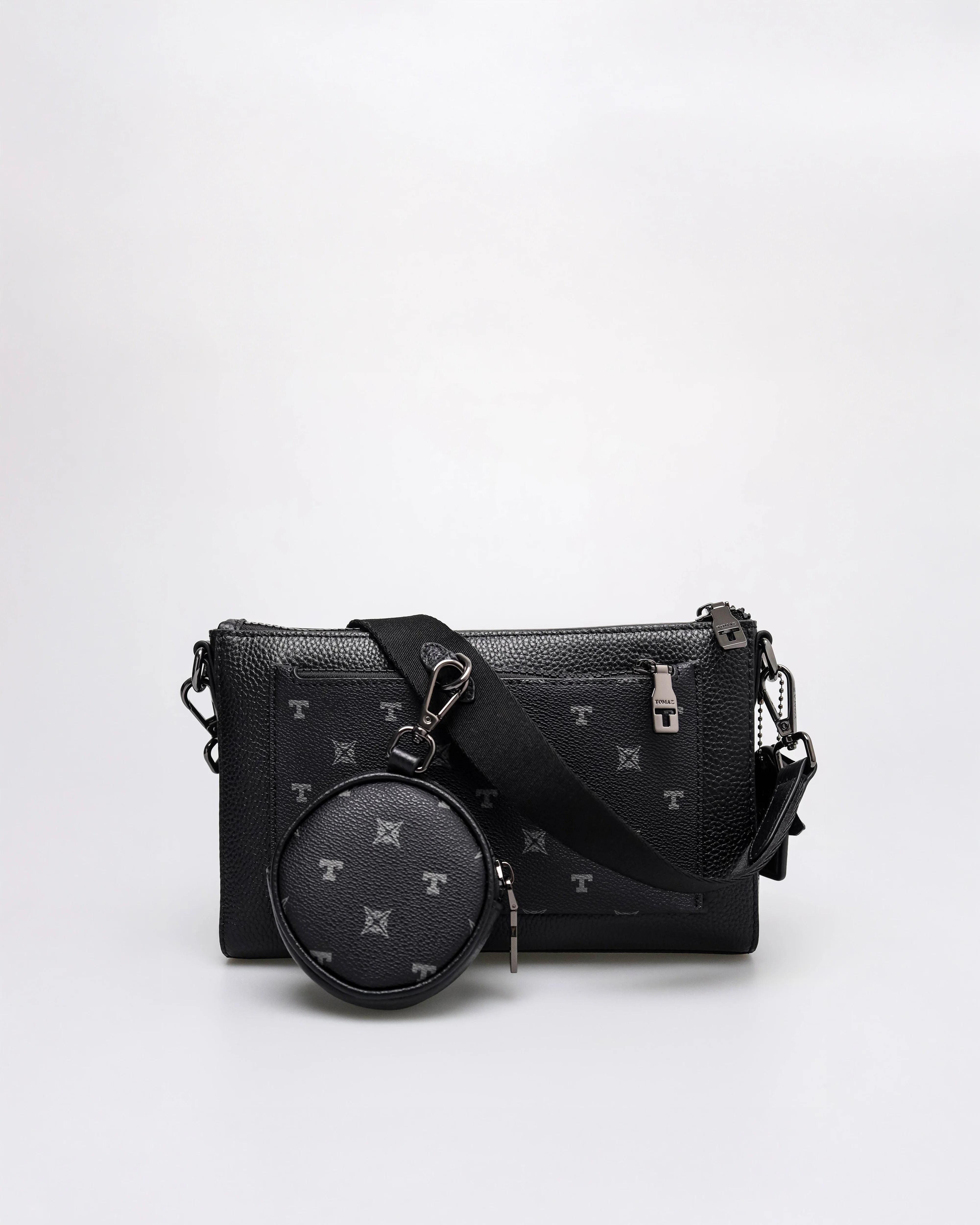 Tomaz NT-TZ470 Men's Monogram Sling Bag - Image 4