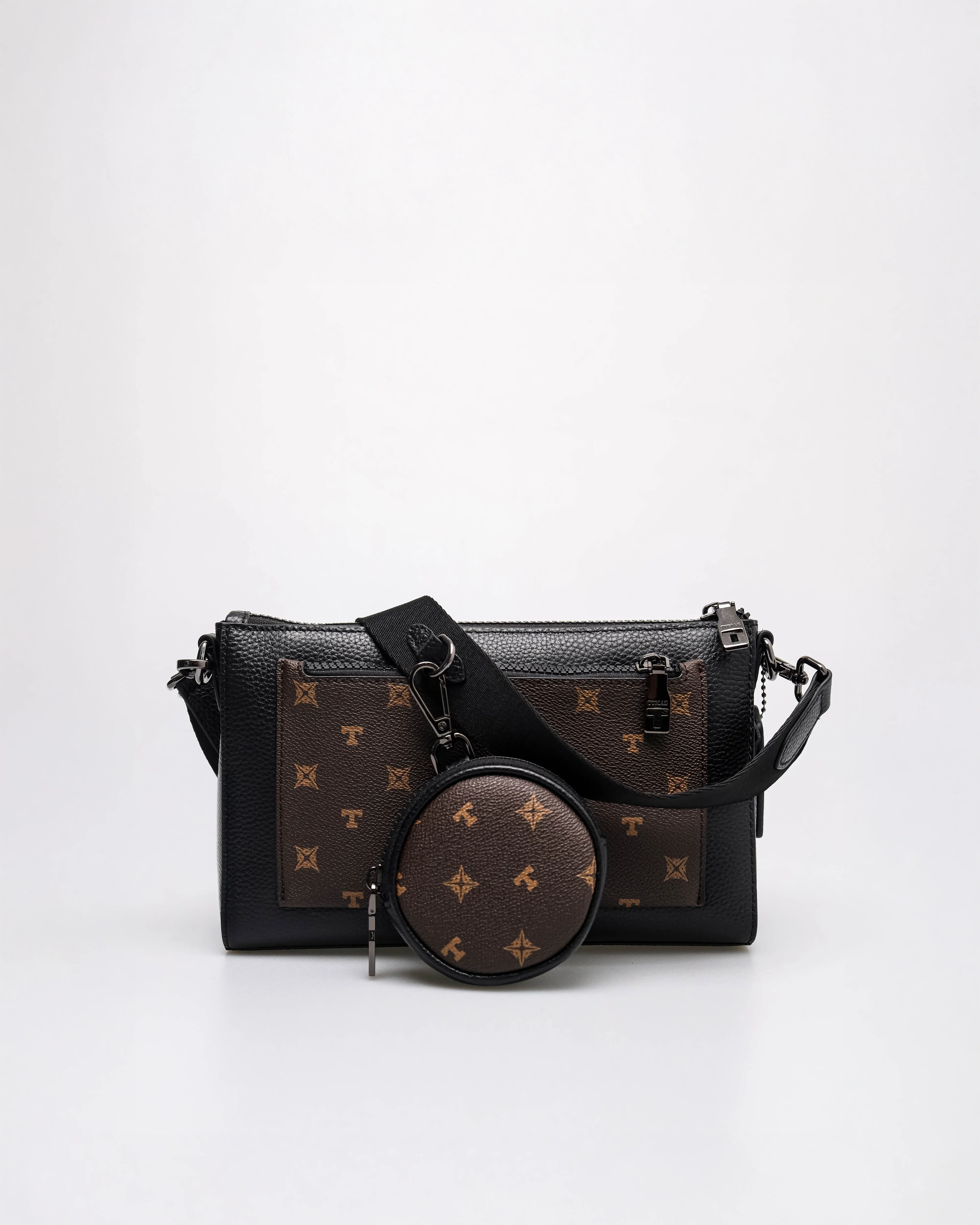 Tomaz NT-TZ470 Men's Monogram Sling Bag - Image 8
