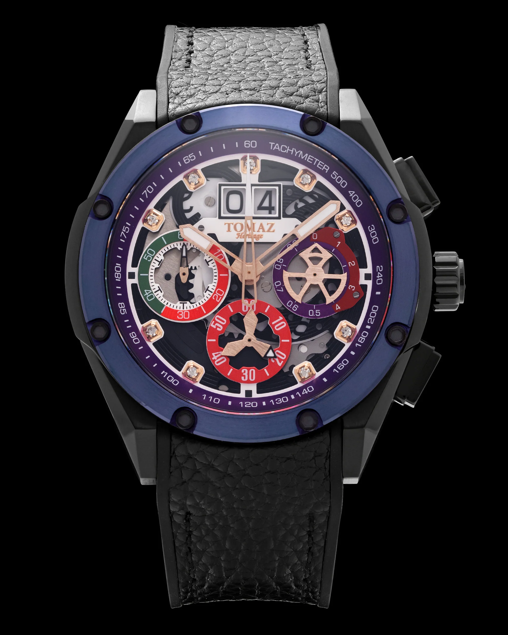 Tomaz RAWR III TW024E-D7D Watch – Bamboo Leather Strap