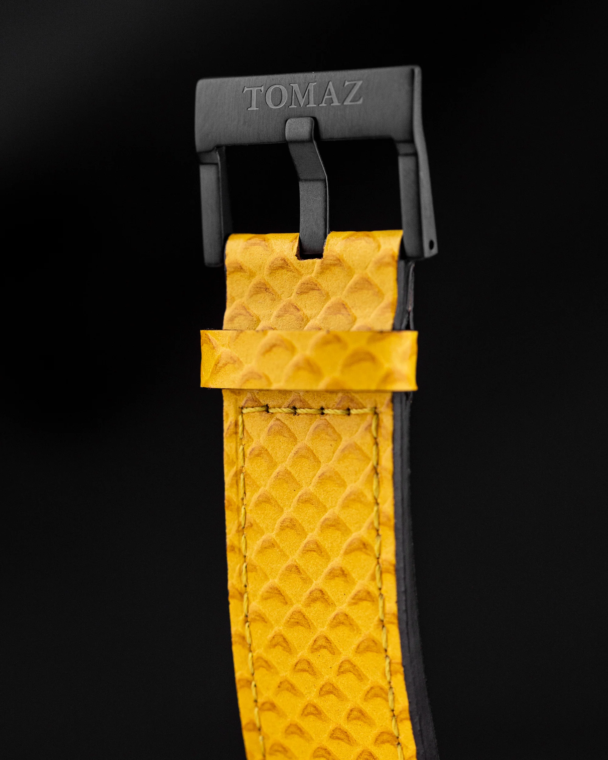 Tomaz Royale TW014B-D5 Crystal Watch β Salmon Leather Strap - Image 6