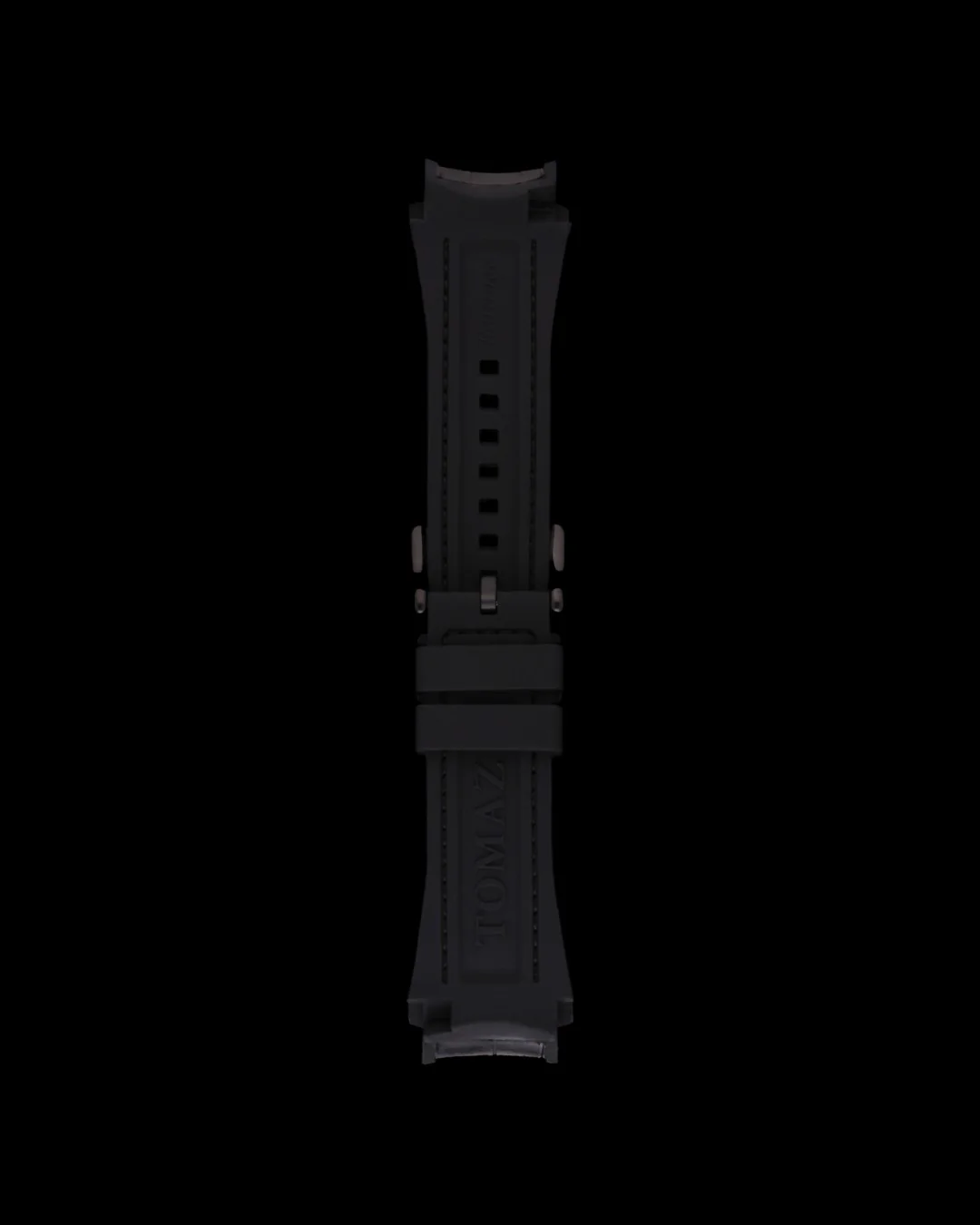 Tomaz SGR04-1 24mm Bamboo Leather & Silicone Watch Strap – Fits GR04 - Image 2