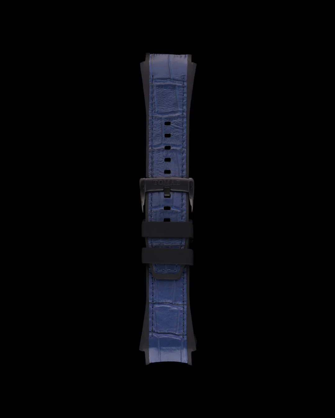 Tomaz SGR04-1 24mm Bamboo Leather & Silicone Watch Strap – Fits GR04 - Image 3