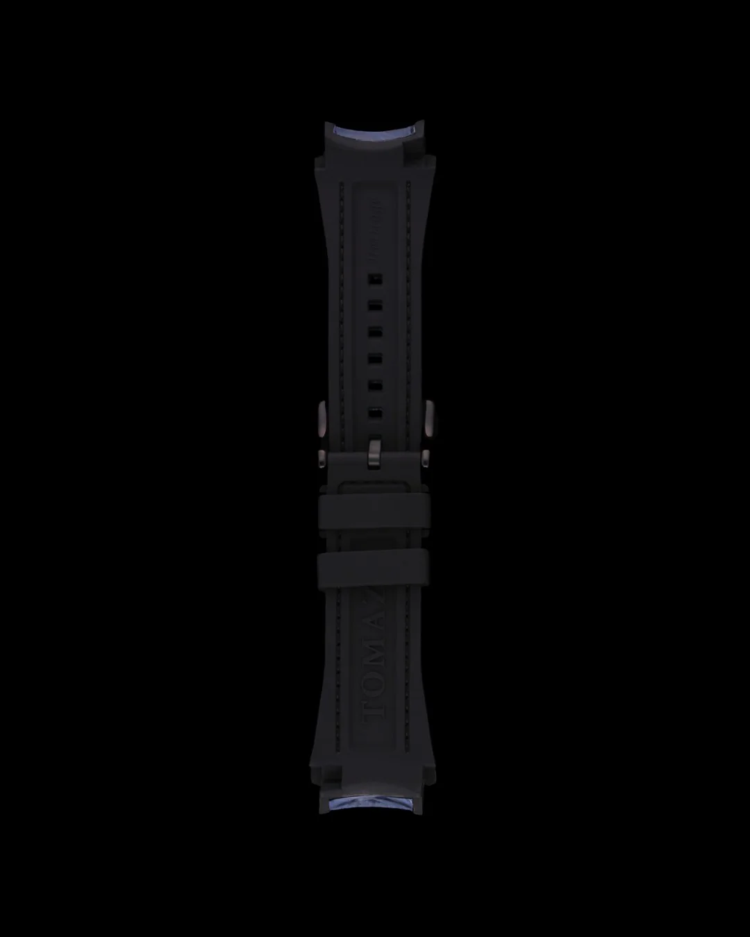 Tomaz SGR04-1 24mm Bamboo Leather & Silicone Watch Strap – Fits GR04 - Image 4