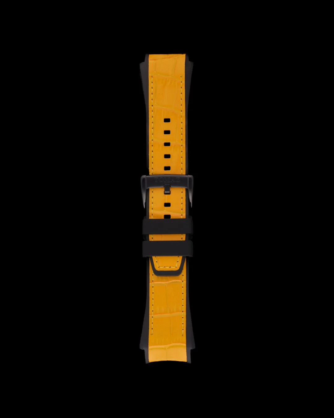 Tomaz SGR04-1 24mm Bamboo Leather & Silicone Watch Strap – Fits GR04 - Image 7