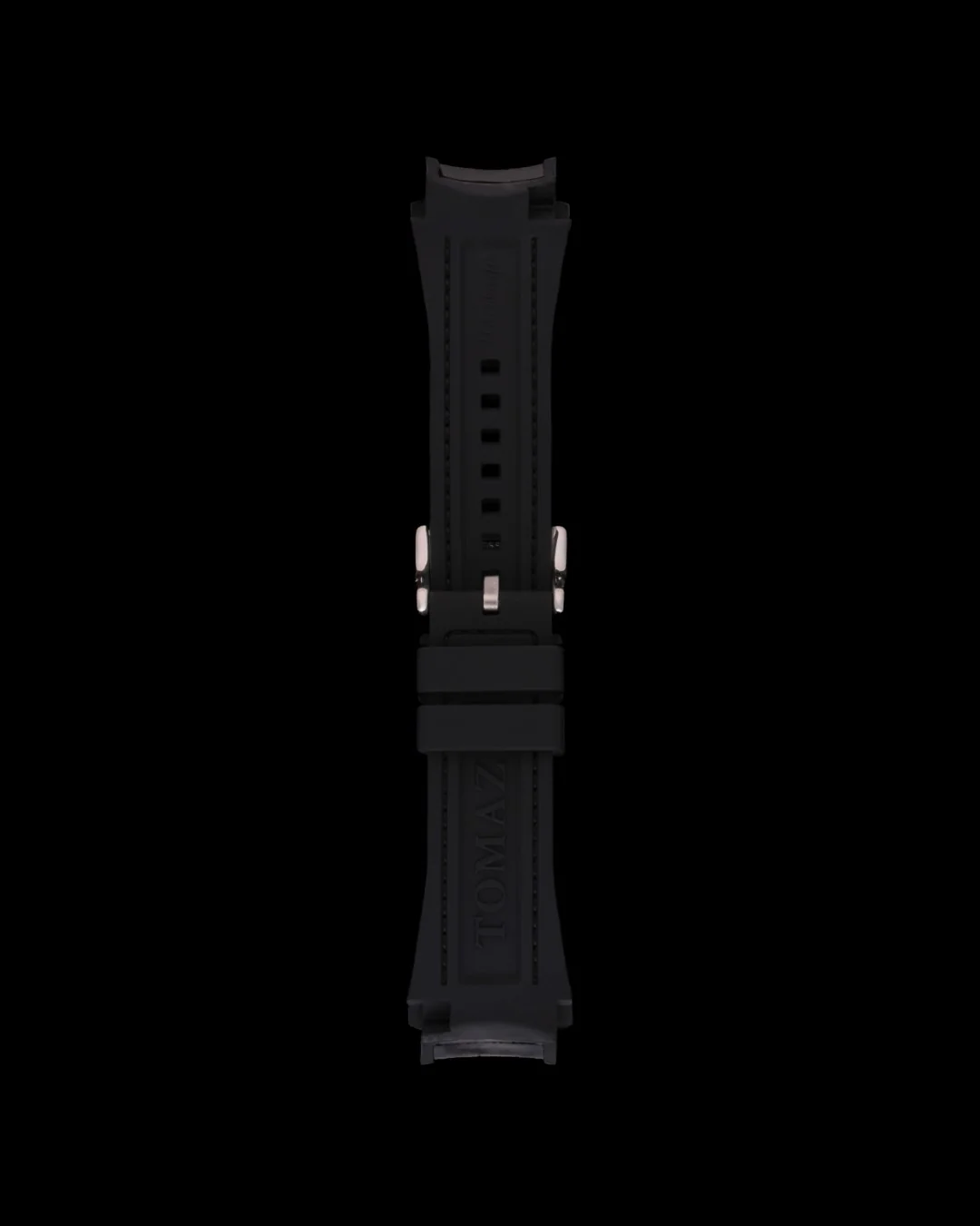 Tomaz SGR04-1B 24mm Bamboo Leather & Silicone Watch Strap – Fits GR04 - Image 2