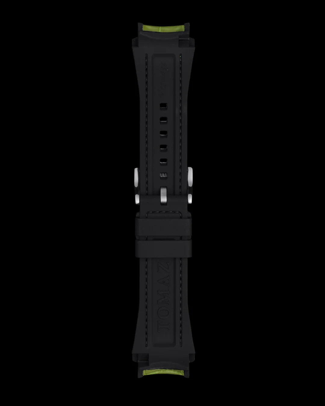 Tomaz SGR04-1B 24mm Bamboo Leather & Silicone Watch Strap – Fits GR04 - Image 6