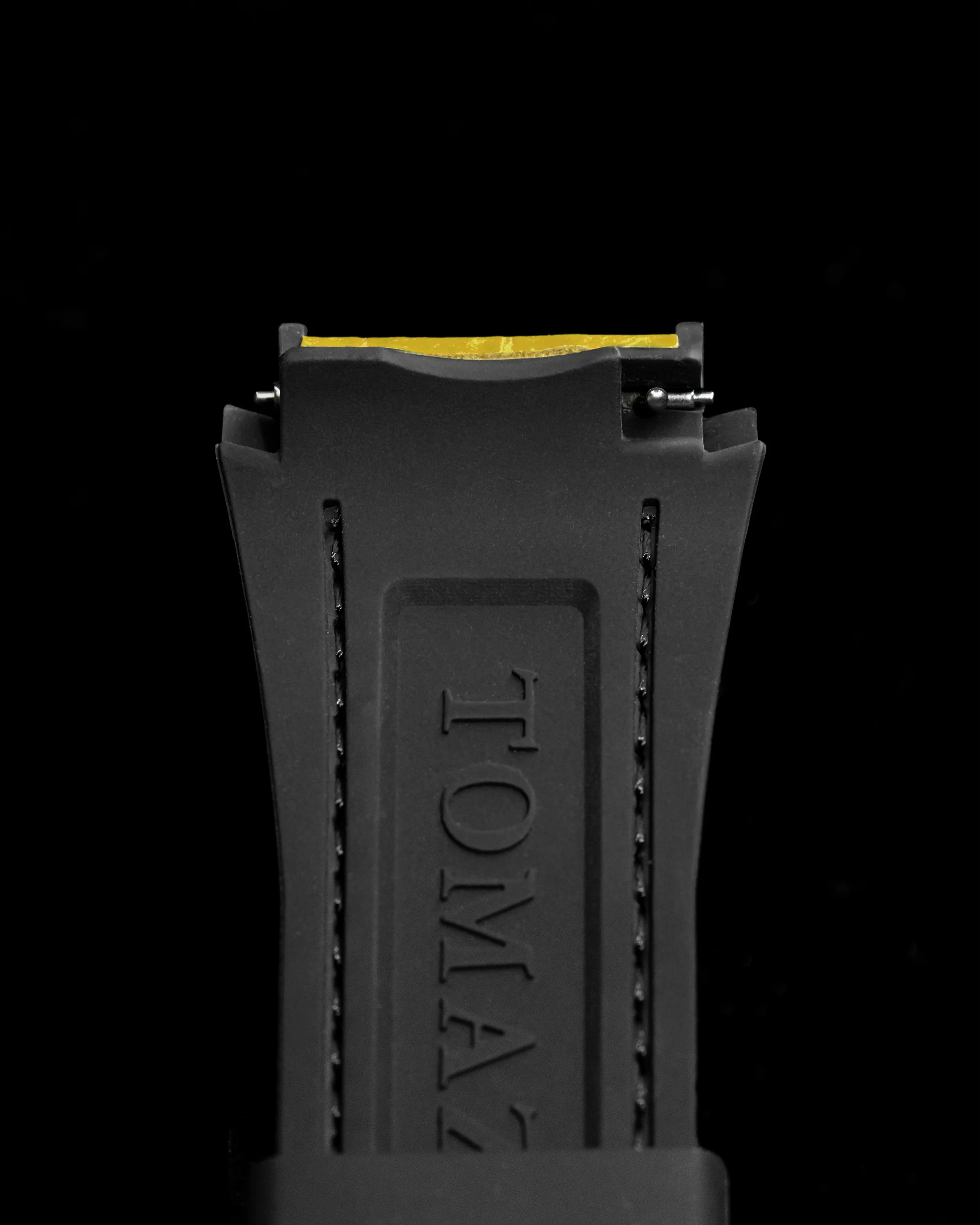 Tomaz STQ021 26mm Bamboo Leather & Silicone Watch Strap – Fits TQ021 - Image 8