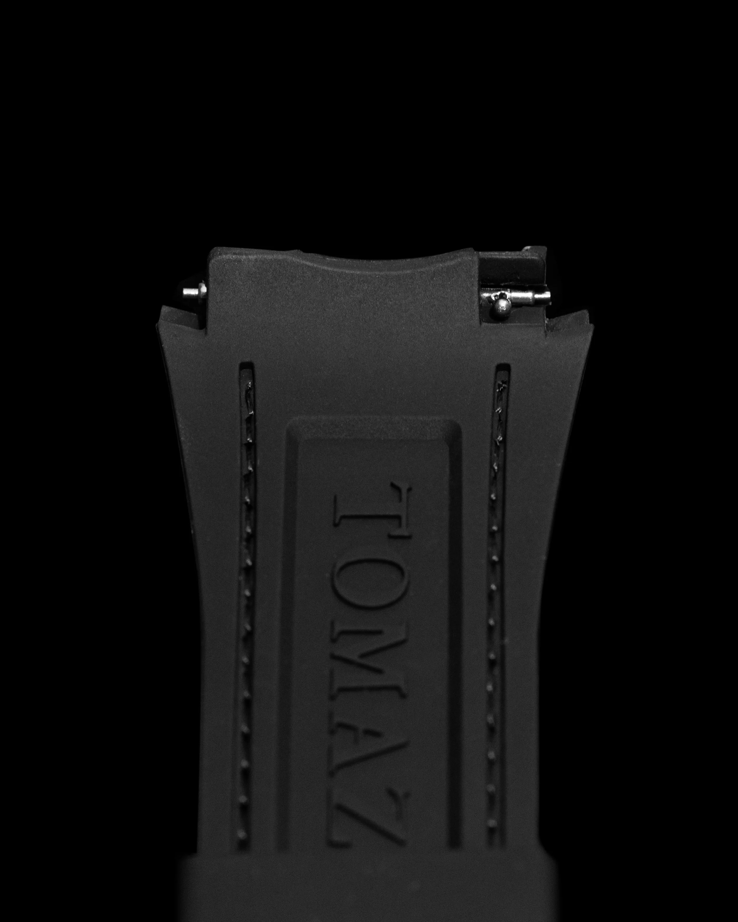 Tomaz STQ021A 26mm Bamboo Leather & Silicone Watch Strap – Fits TQ021 - Image 3