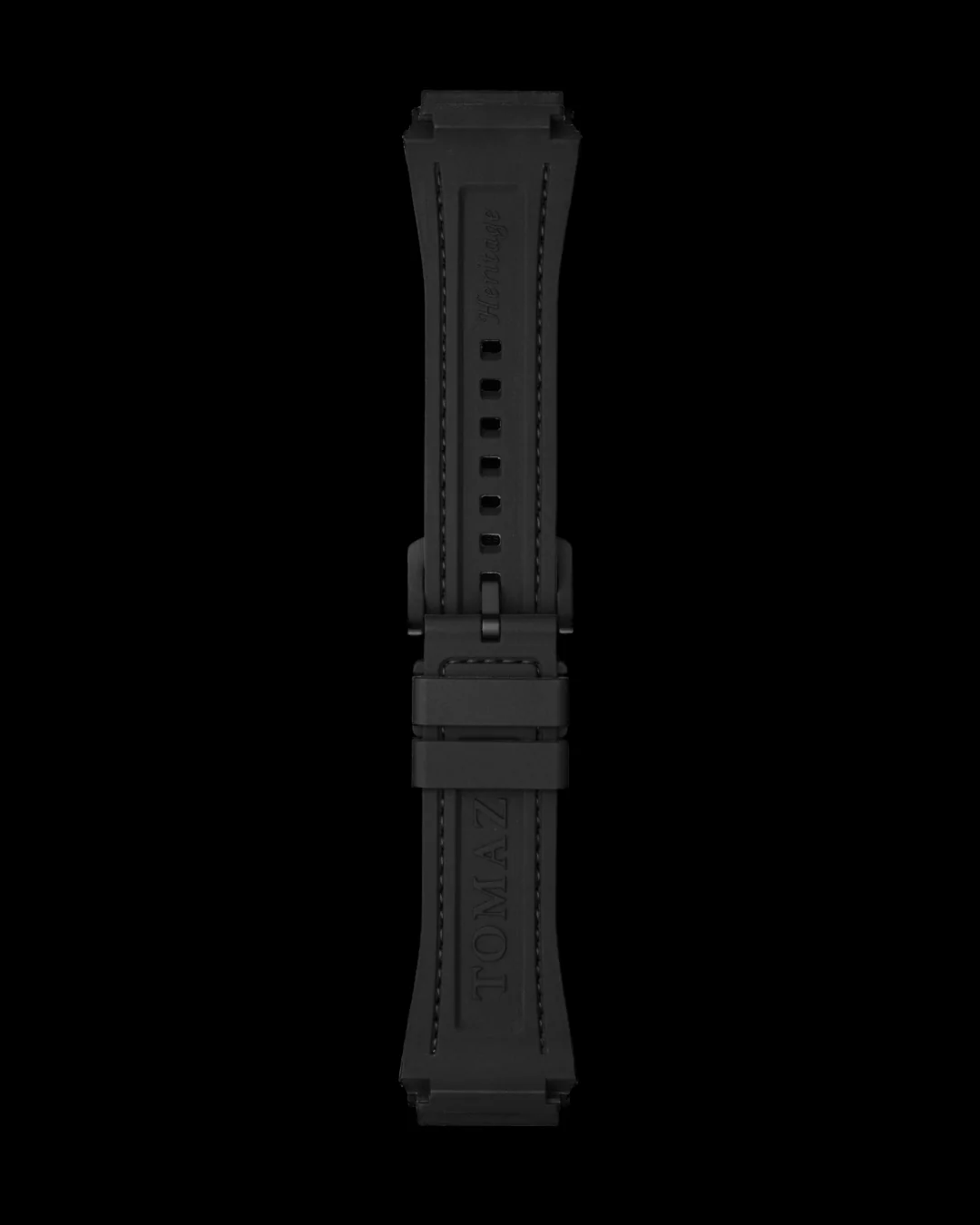 Tomaz STQ039-1 24mm Bamboo Leather & Silicone Watch Strap – Fits TQ039 - Image 14