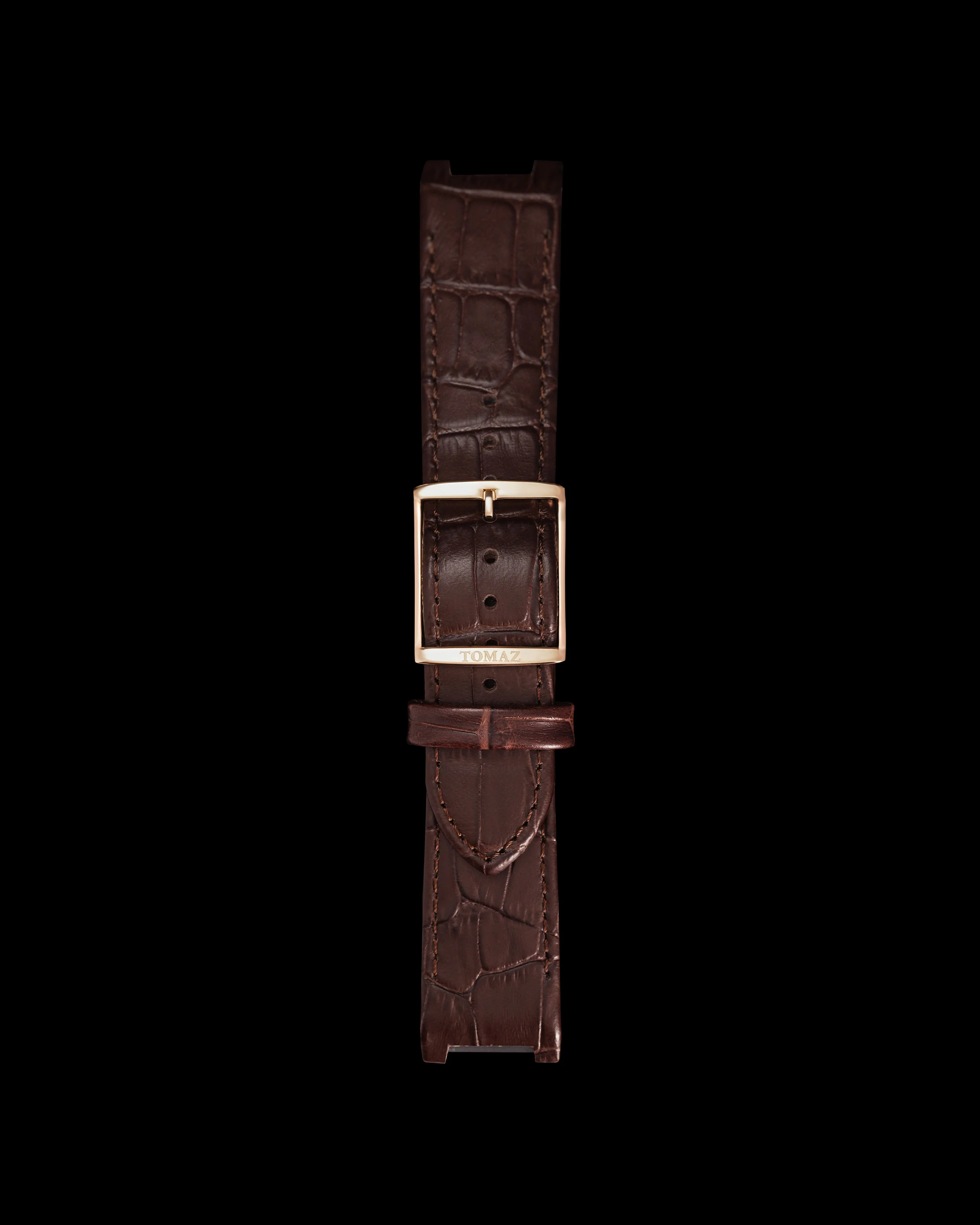 Tomaz STW03A Leather Bamboo 24mm Watch Strap (Fit any TW003)